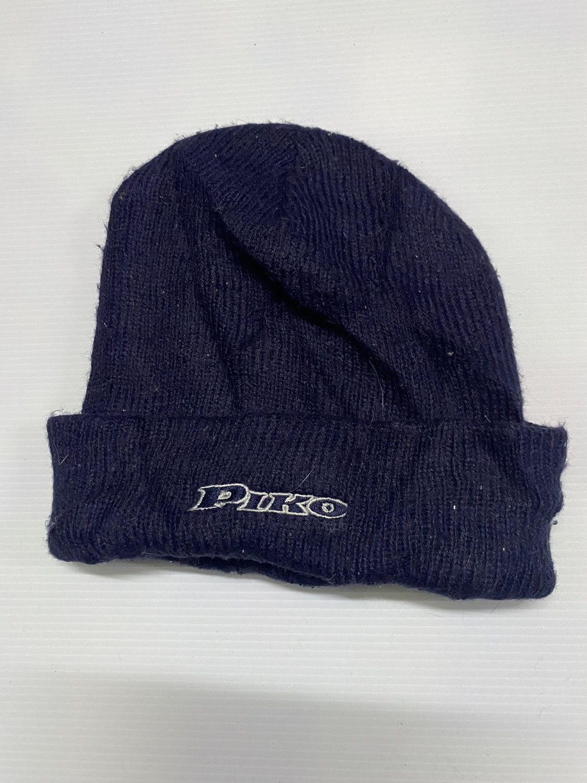 Japanese Brand Piko Embroidery Beanie Hat Size ONE SIZE - 3 Thumbnail
