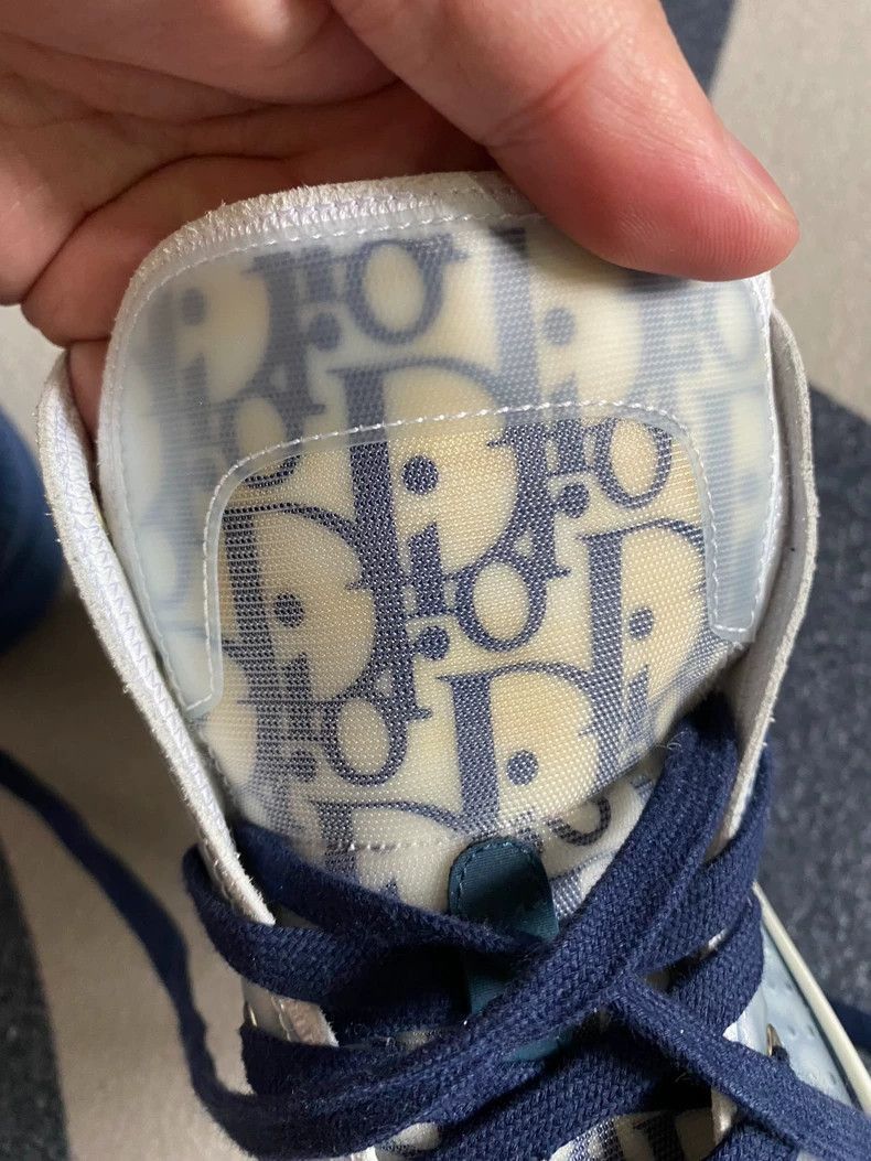 Dior Dior Oblique B23 Canvas High Top Sneakers-2505 Size US 7.5 / EU 40-41 - 9 Thumbnail