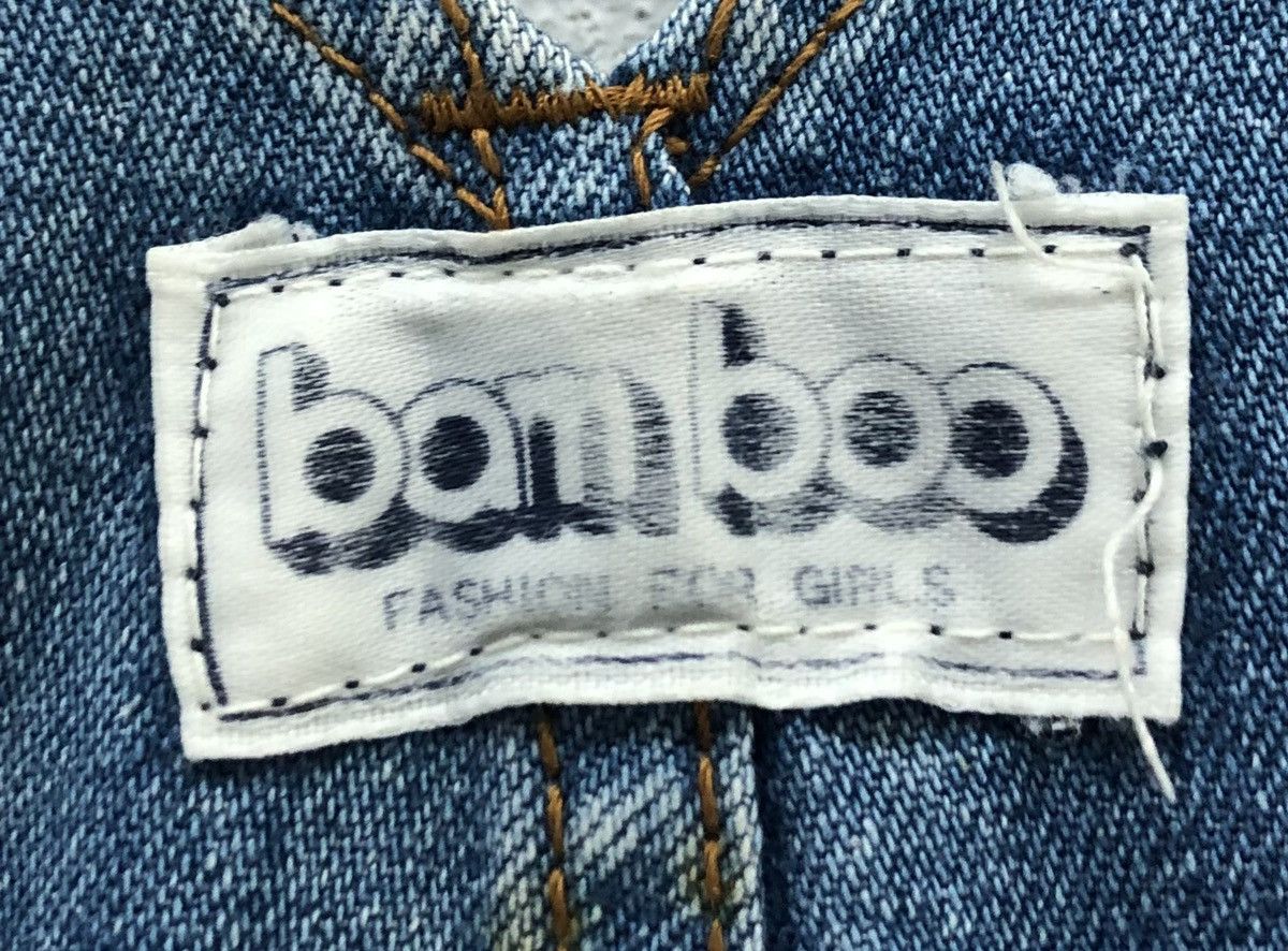 Japanese Brand Vintage Bam Boo Fashion For Girls Overalls Size 26" / US 2 / IT 38 - 10 Thumbnail