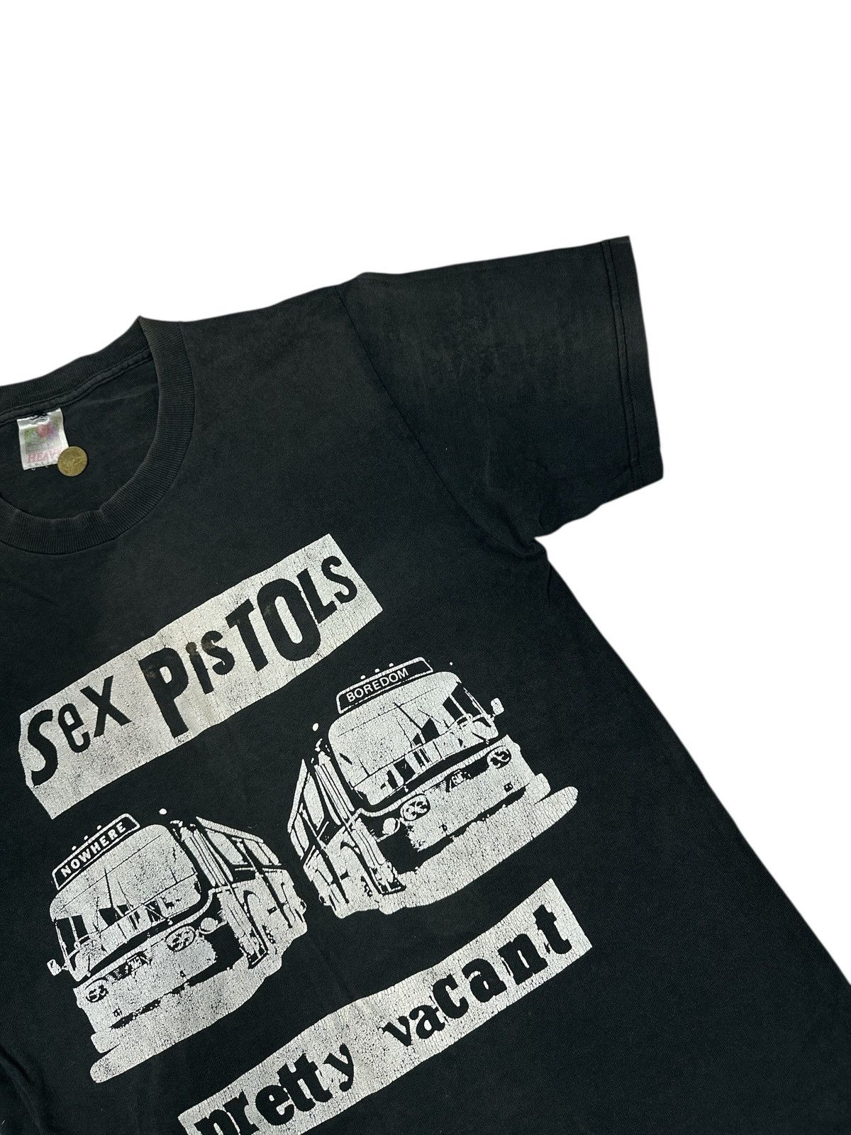 Band Tees Sun Faded Vintage Sex Pistol Pretty Vacant🎌💥 Size US M / EU 48-50 / 2 - 2 Thumbnail