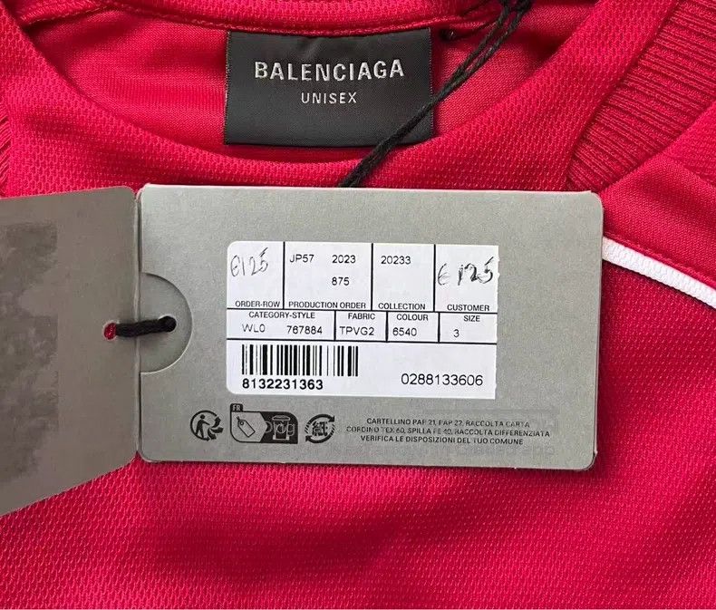 Balenciaga Balenciaga Alphabet Printed Crewneck Short Sleeve T-Shirt Size US L / EU 52-54 / 3 - 5 Thumbnail