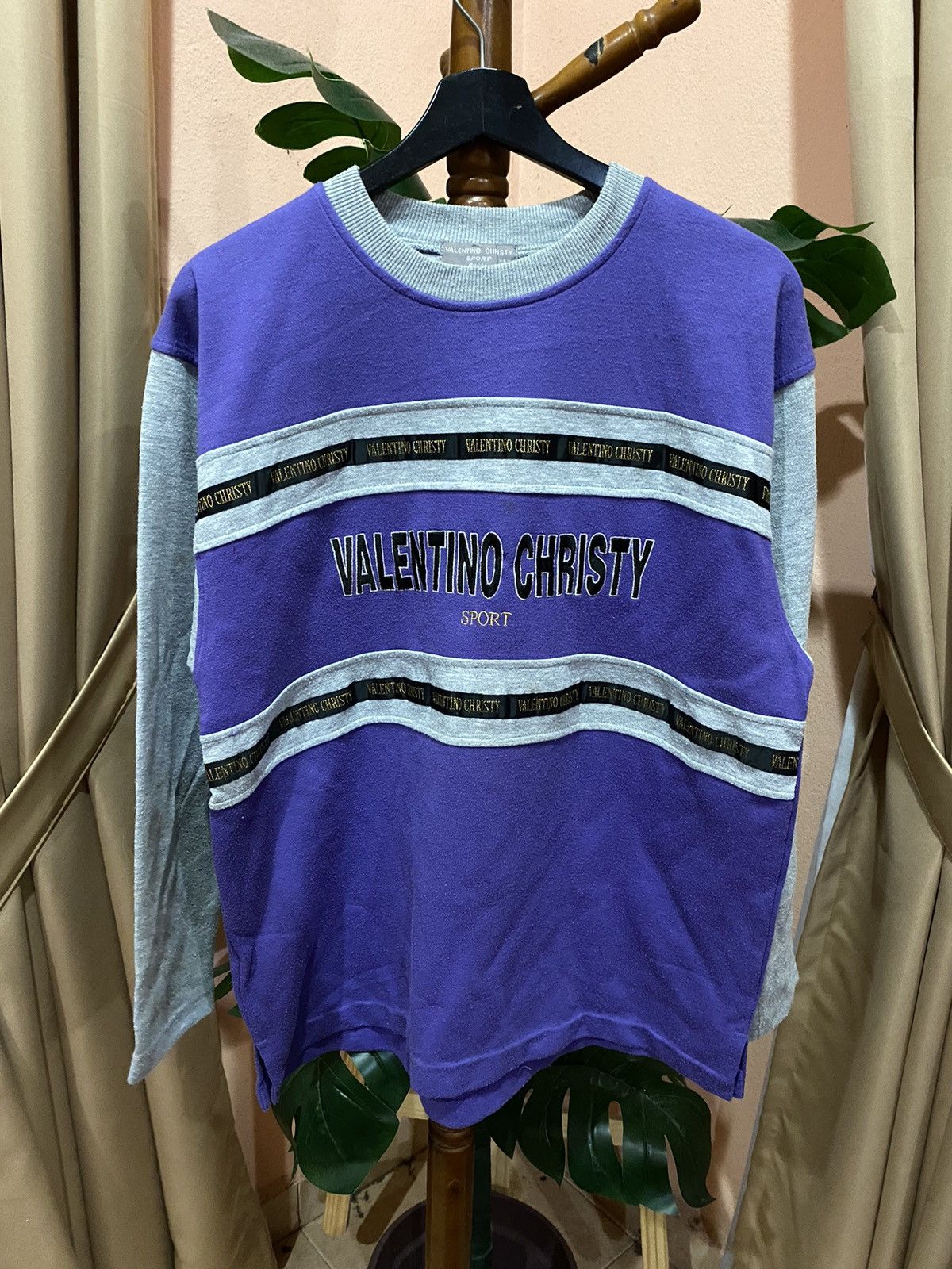 Other Valentino Christy Sport Sweater Vintage Parisian Streetwear Size US L / EU 52-54 / 3 - 1 Thumbnail