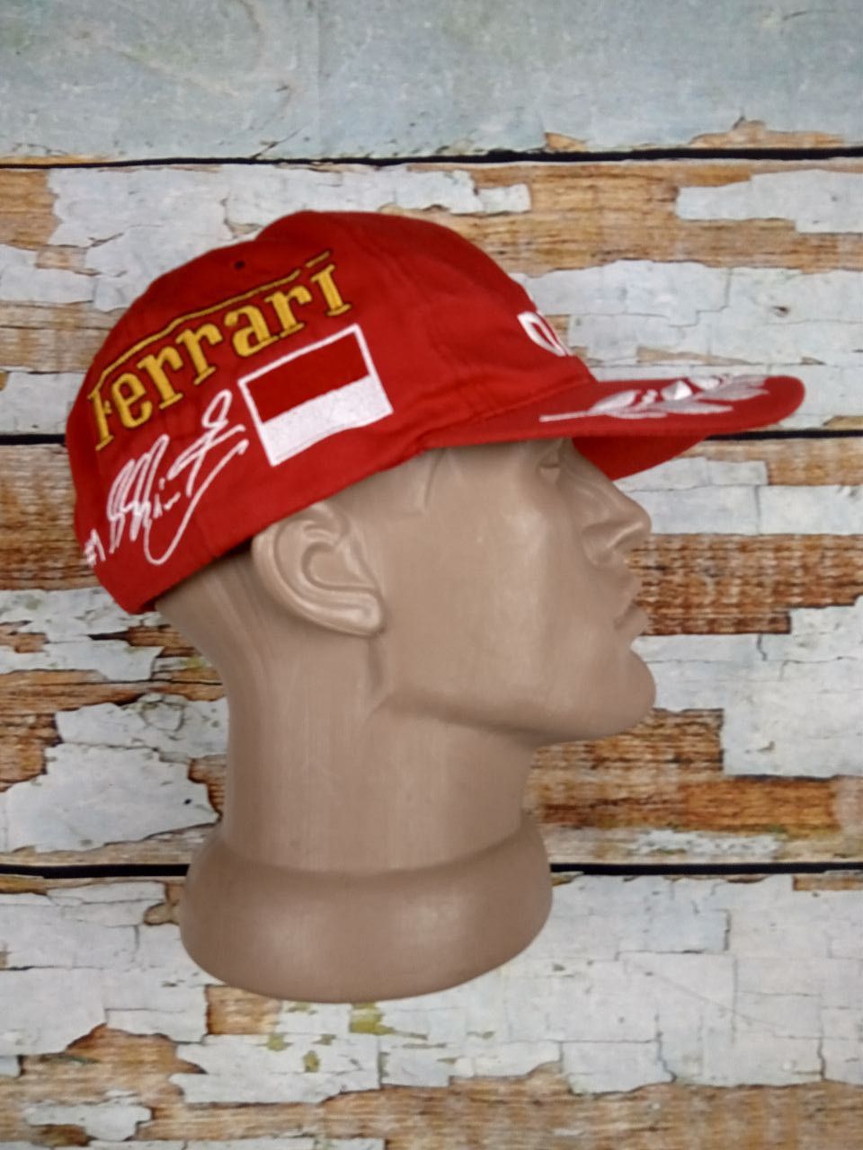 Ferrari VTG DEKRA Ferrari Michael Schumacher Racing Formula 1 Cap Size ONE SIZE - 3 Thumbnail