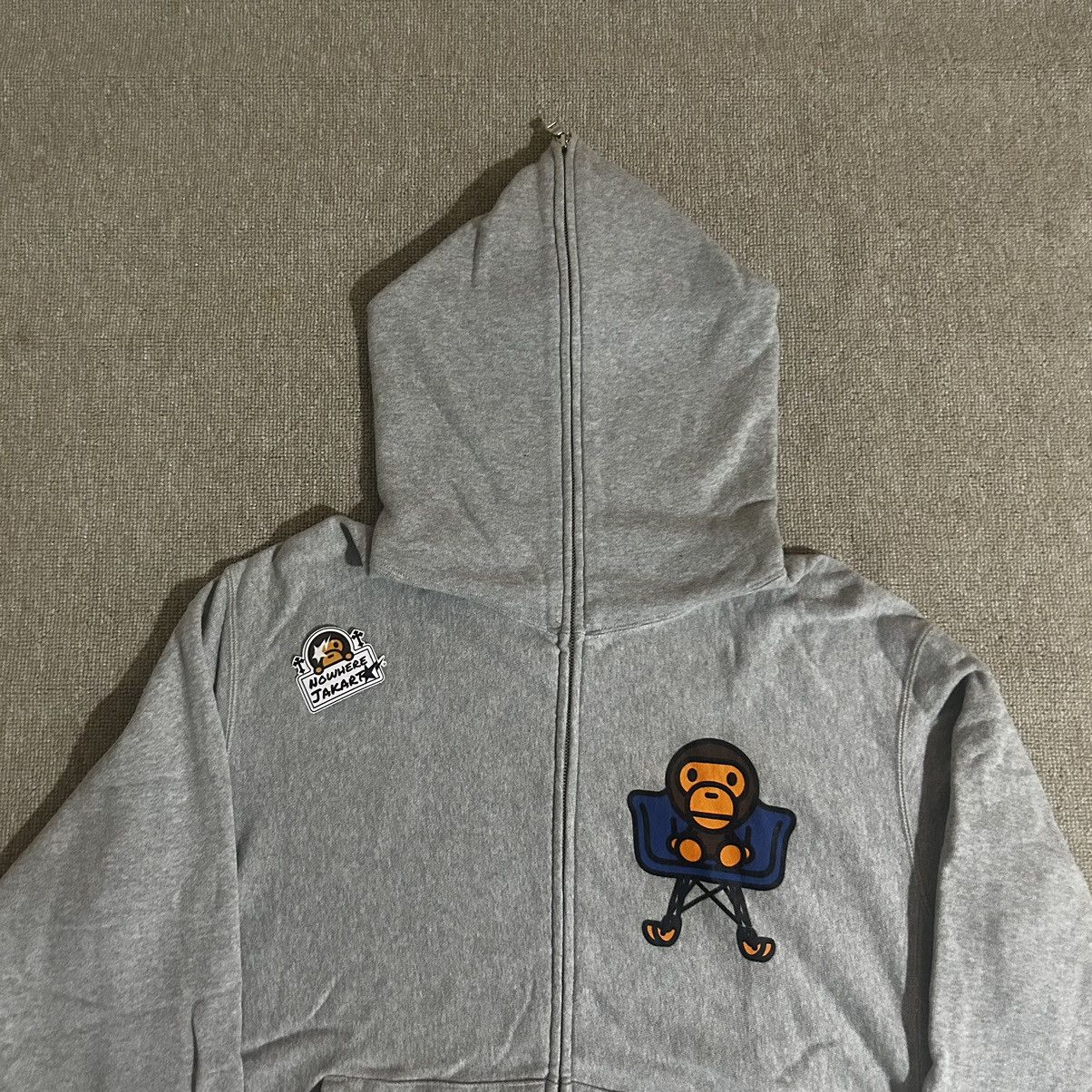 Bape Baby Milo Full Zip Hoodie Size US M / EU 48-50 / 2 - 4 Thumbnail