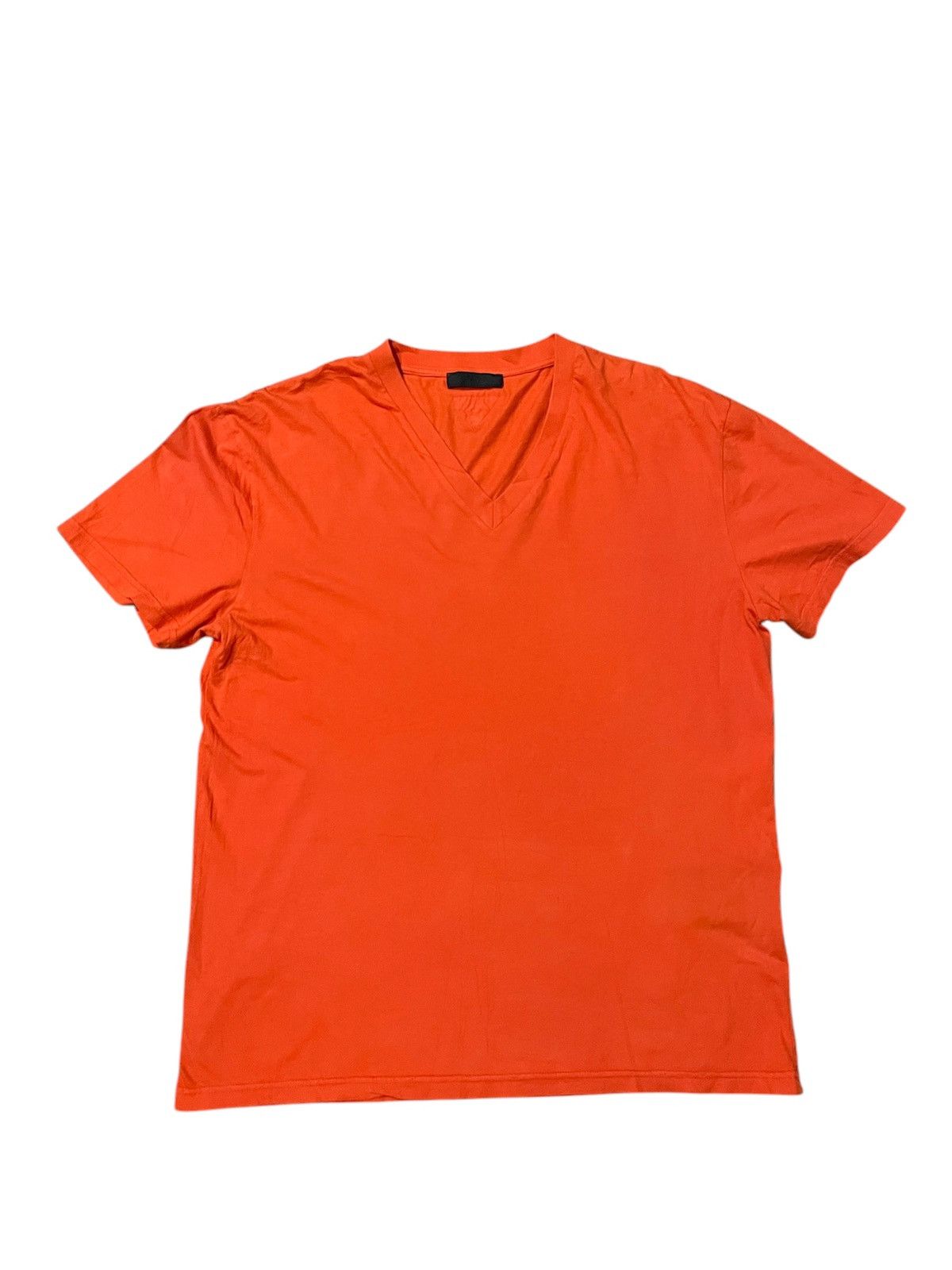 Designer × Prada Prada Milano V Neck Tee Size US XL / EU 56 / 4 - 1 Thumbnail