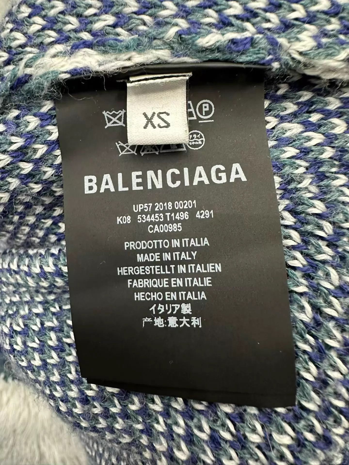 Balenciaga Balenciaga Runway Wool Sweater XS New Size US XS / EU 42 / 0 - 4 Thumbnail