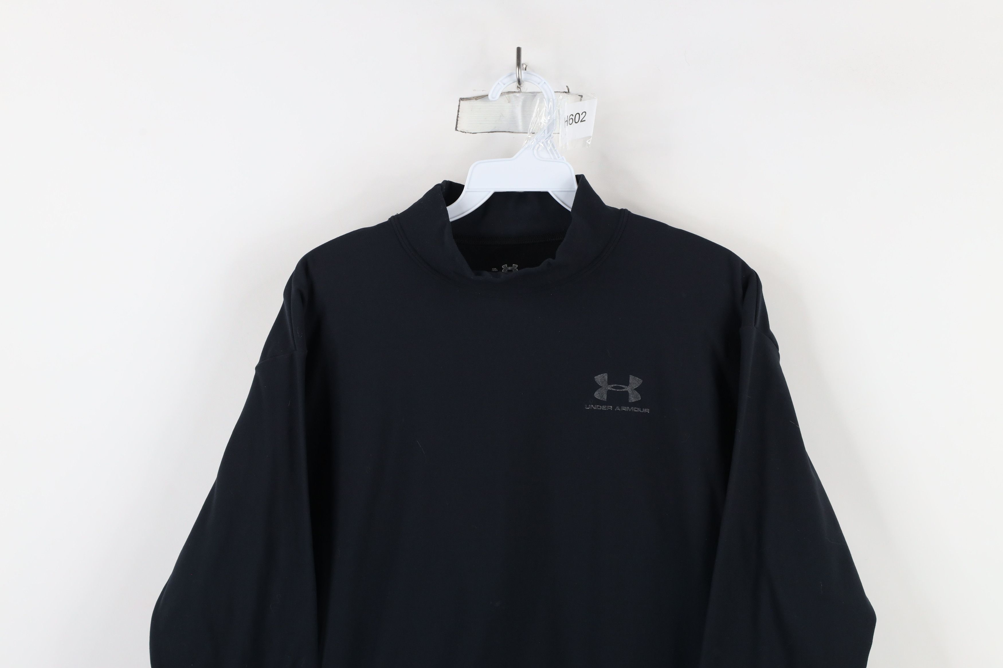 Under Armour × Vintage Vintage Under Armour Tactical Compression Mock Neck T-Shirt Size US XL / EU 56 / 4 - 2 Thumbnail