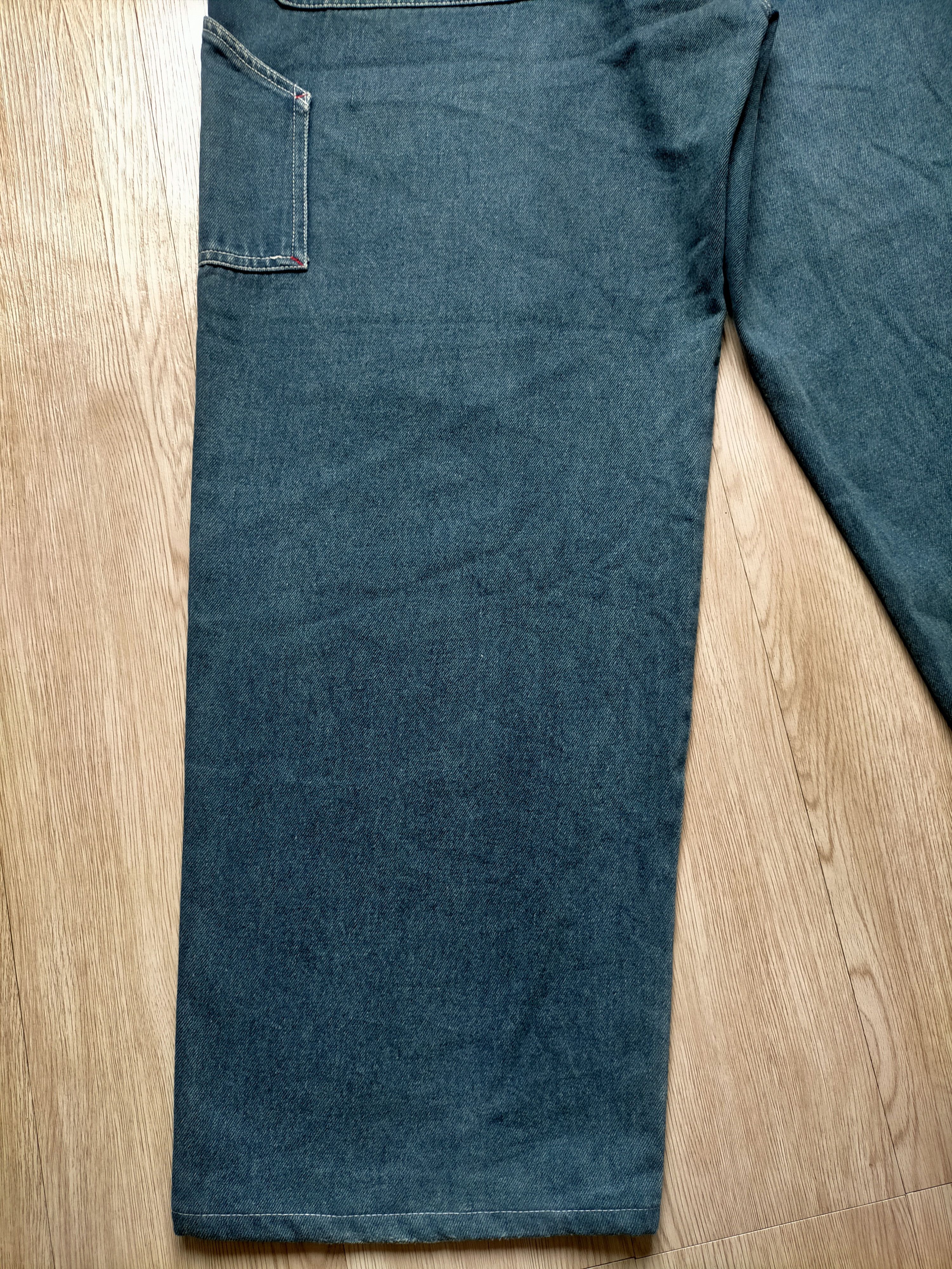 Hobo Hobo Carpenter embroidered Baggy Cargo Hip hop Jeans Size US 32 / EU 48 - 16 Thumbnail