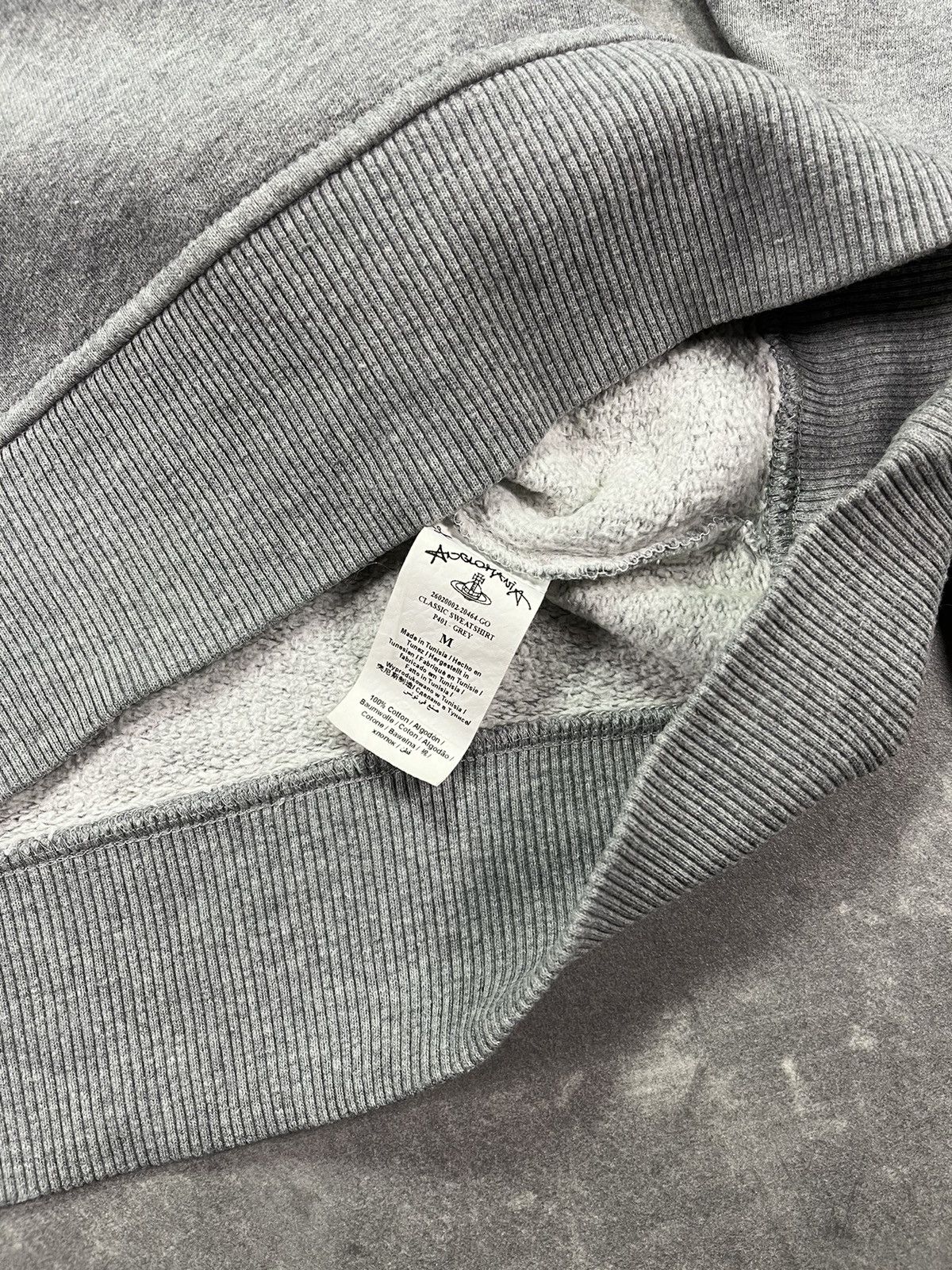 Vivienne Westwood Vivienne Westwood Anglomania Distressed Big Logo Crewneck M Size US M / EU 48-50 / 2 - 7 Thumbnail