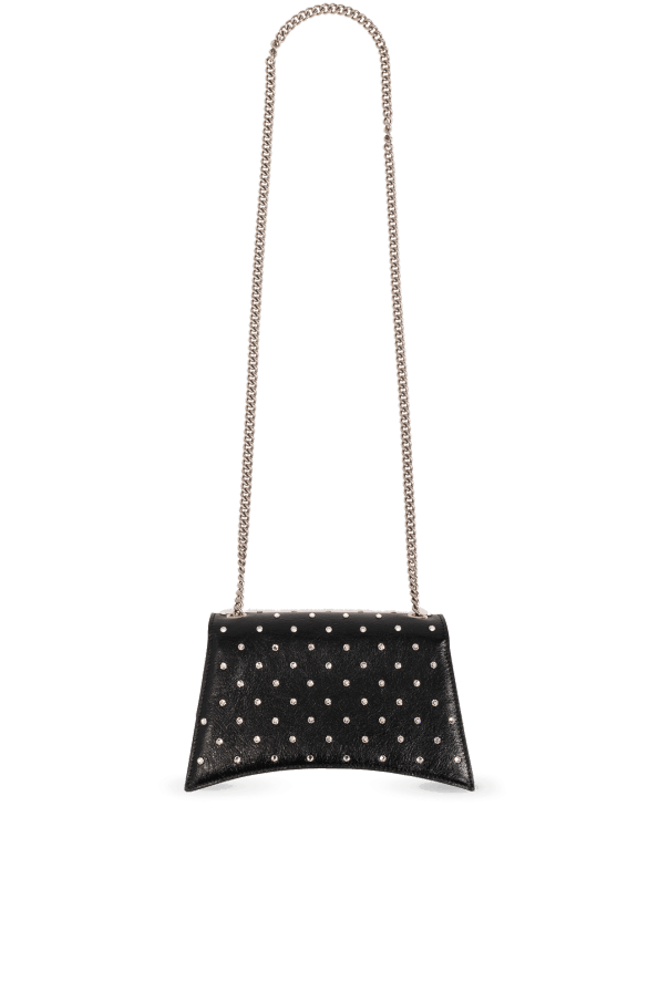 Balenciaga o1mt1gz1024 Size: OS / Crush XS Chain Bag Rhinestones Black Size ONE SIZE - 3 Thumbnail