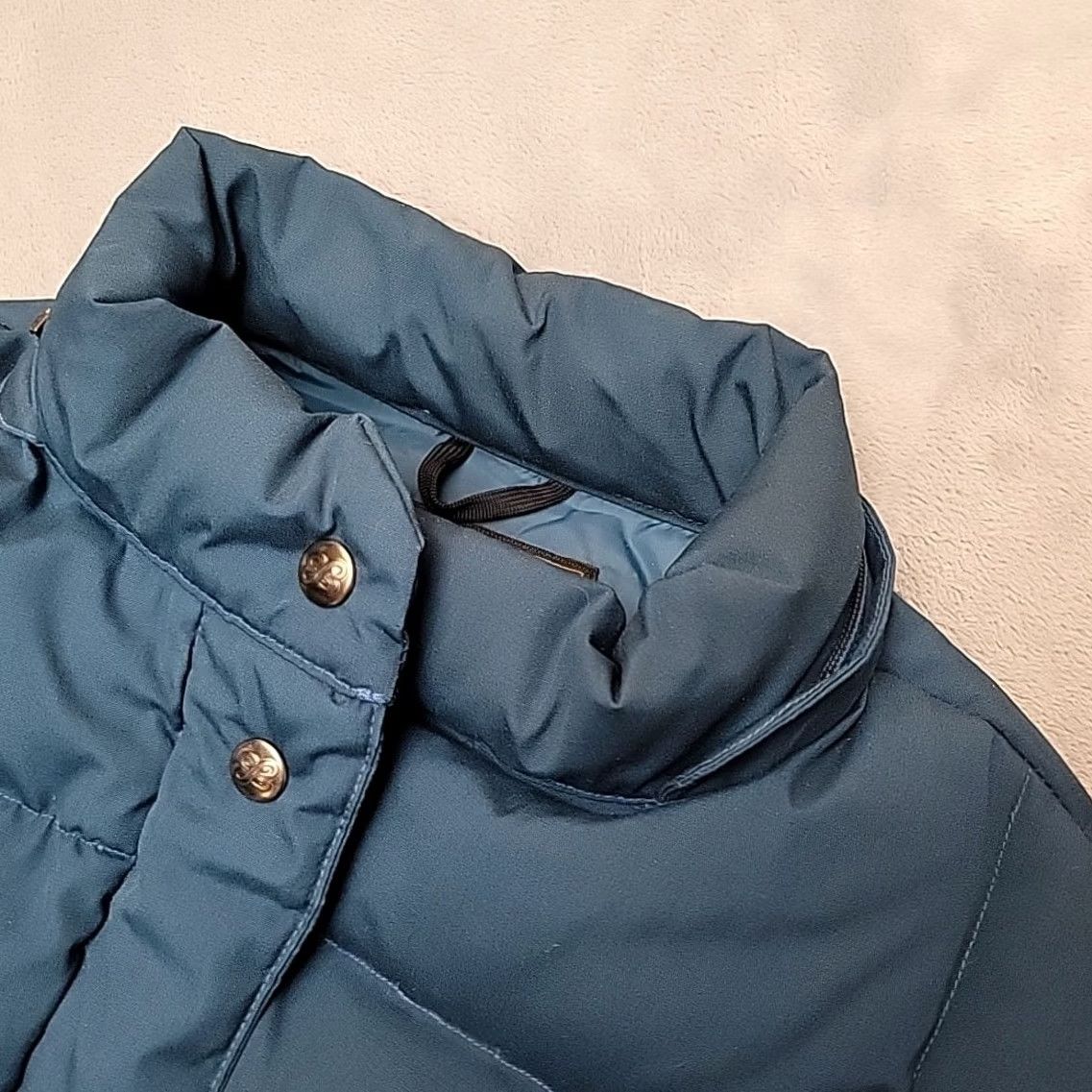 Eddie Bauer VINTAGE Eddie Bauer Goose Down Jacket Men XS Teal Green Hooded Puffer Parka Coat Size US XS / EU 42 / 0 - 4 Thumbnail