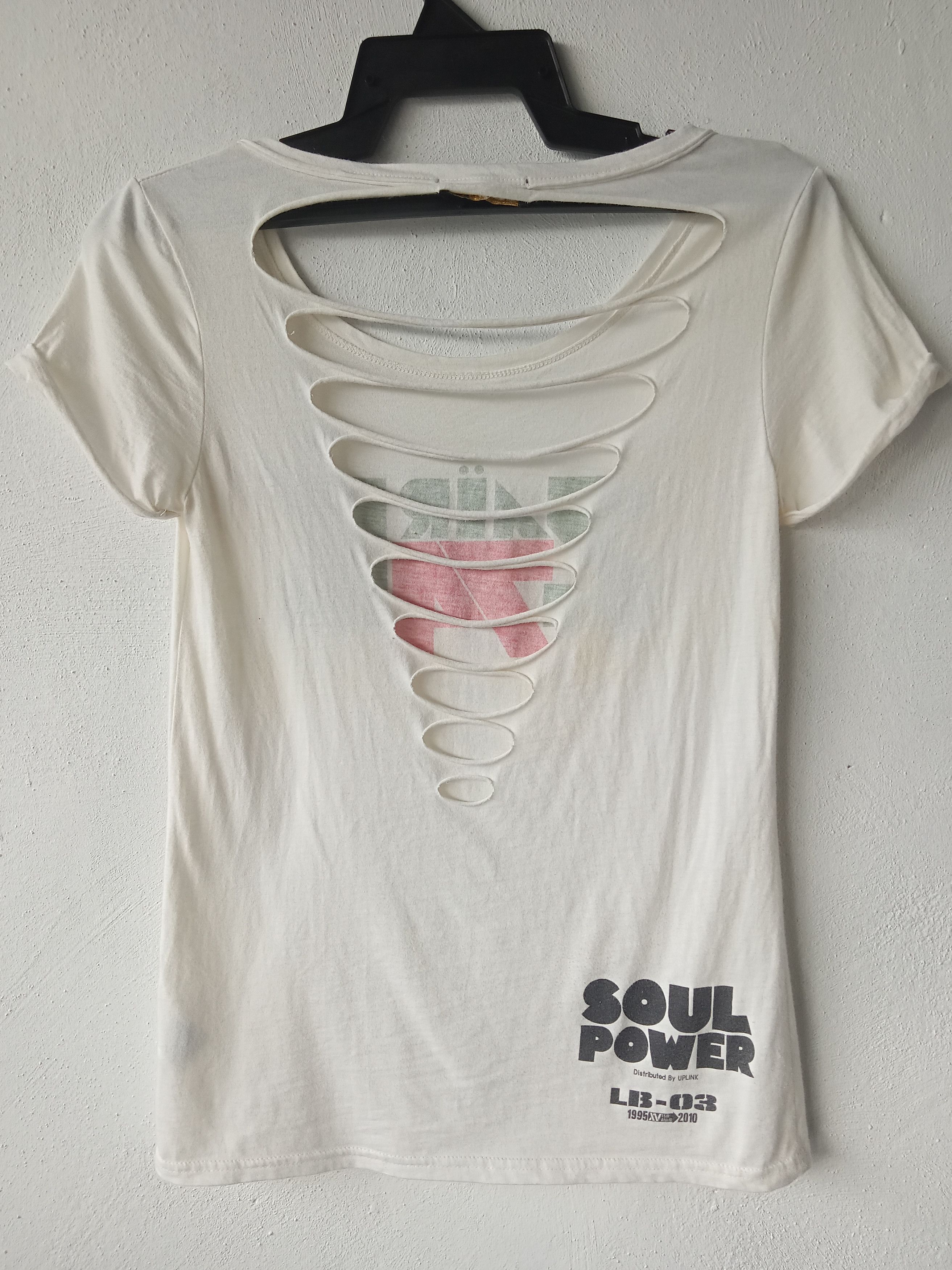Japanese Brand × Seditionaries Japanese Brand Printed Back Ripped Croptop Size M / US 6-8 / IT 42-44 - 6 Thumbnail