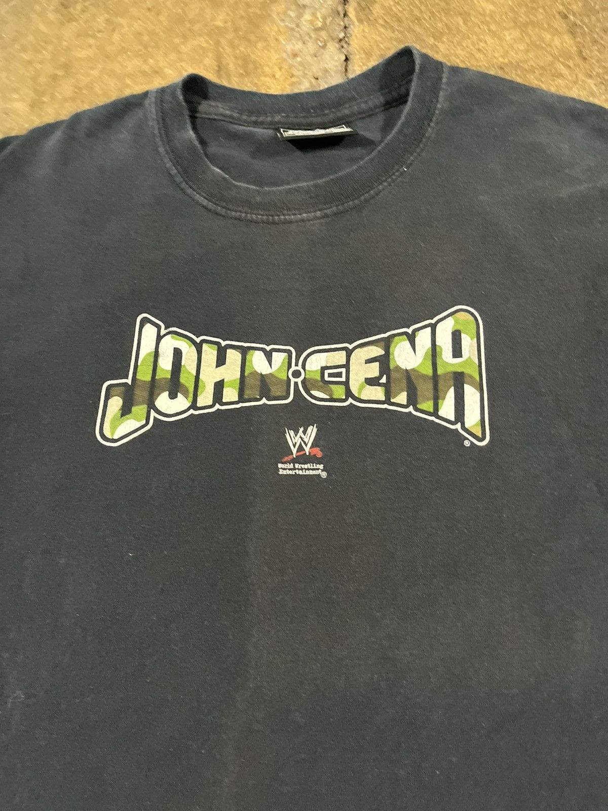 Vintage × WWE Crazy Vintage John Cena WWE 2000s Wrestling Logo Tee Shirt Size US S / EU 44-46 / 1 - 3 Thumbnail