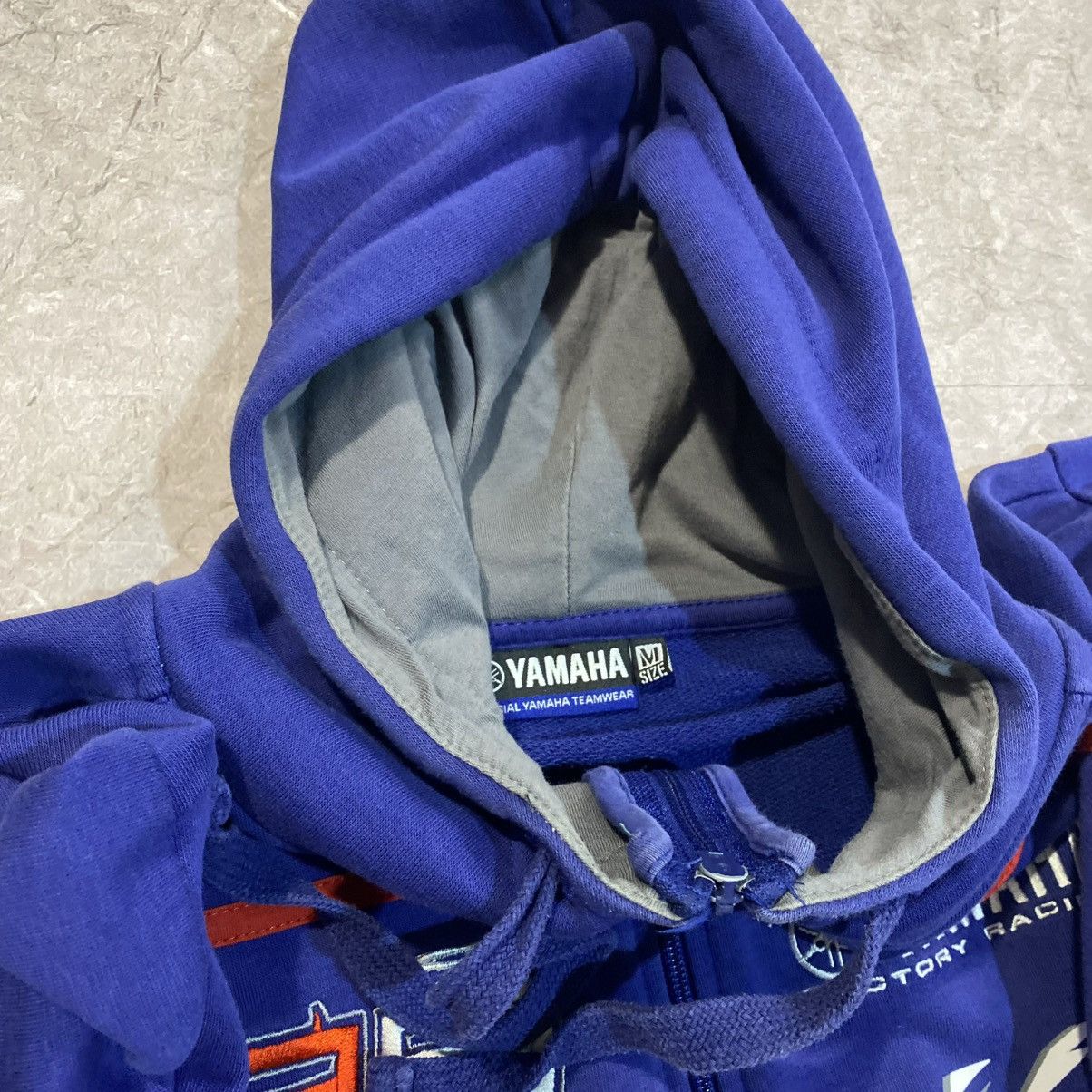 Yamaha VINTAGE YAMAHA RACING BIG LOGO ZIP HOODIE Size US M / EU 48-50 / 2 - 12 Thumbnail