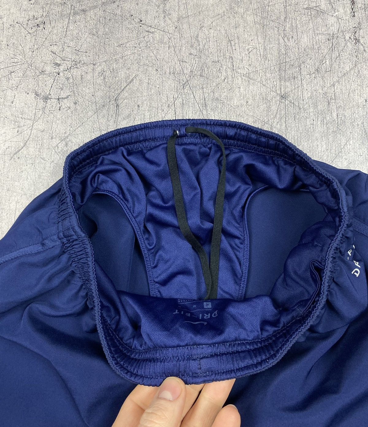Nike Nike Dri-Fit Running Shorts Blue Athletic Gym Training Size US 32 / EU 48 - 10 Thumbnail