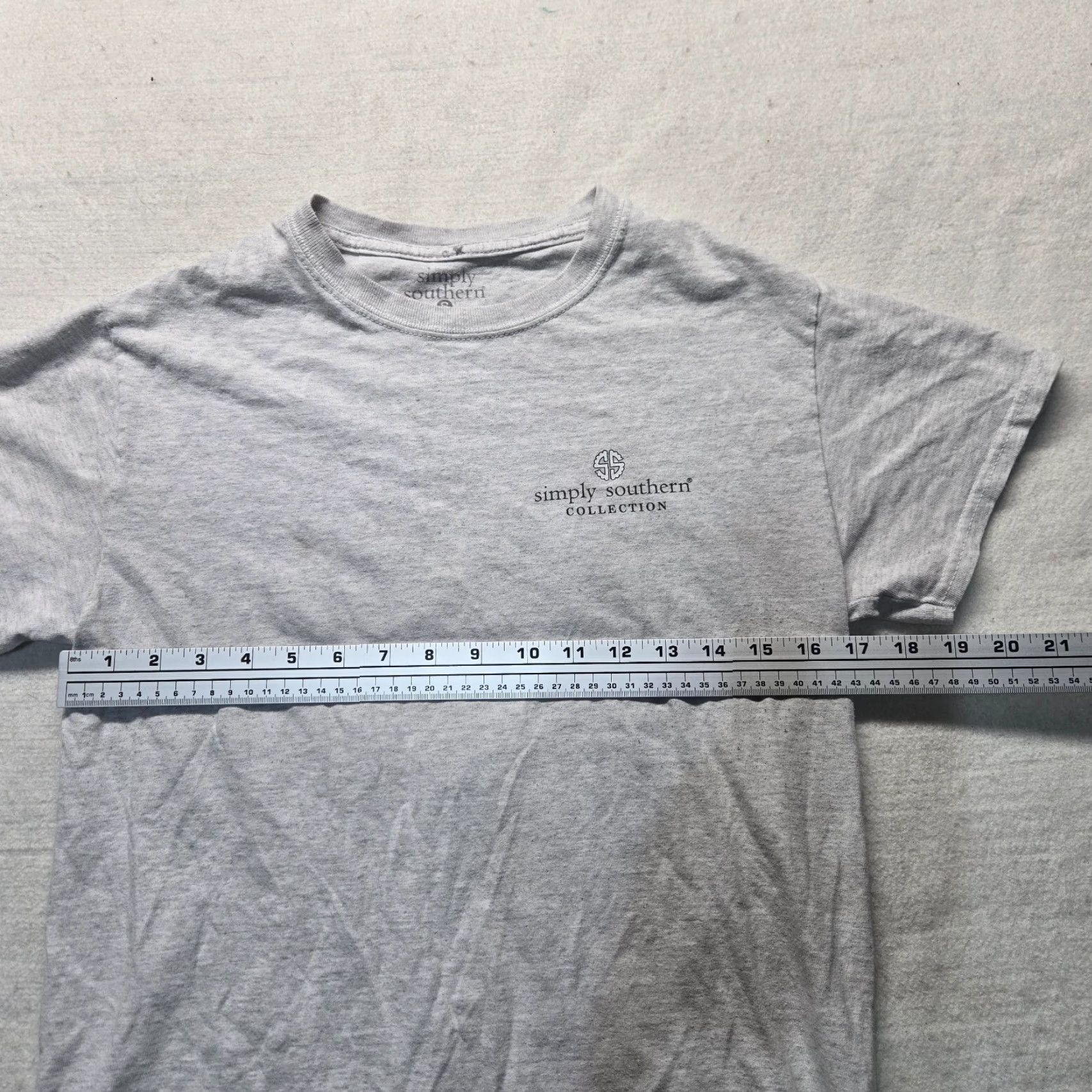 Vintage Simply Southern Gray Think Positive Dog Monk T-Shirt Adult Women's Size S Small Shirts Women S Gray Think Positive Dog Monk Shirt Size S / US 4 / IT 40 - 3 Thumbnail