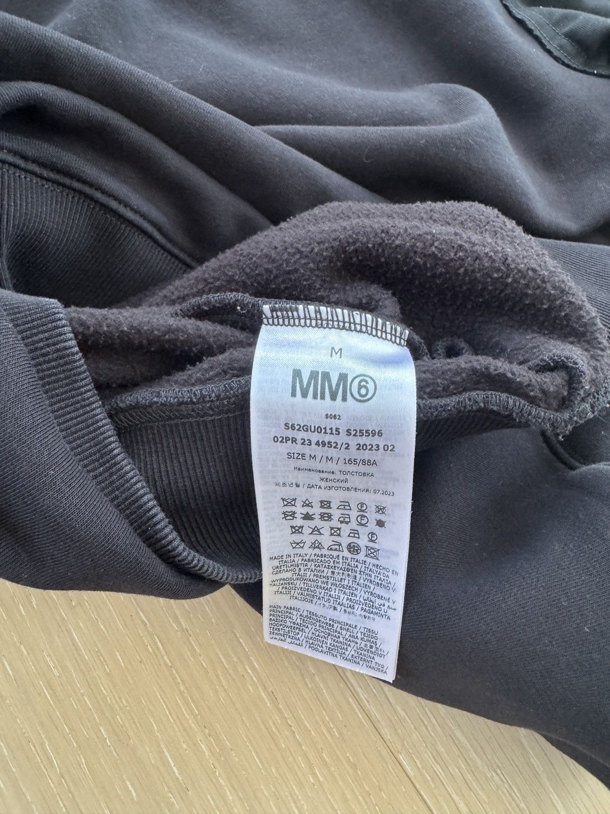 MM6 MM6 Maison Margiela Hybrid Blazer Sleeve Oversize Hoodie Size US M / EU 48-50 / 2 - 5 Thumbnail