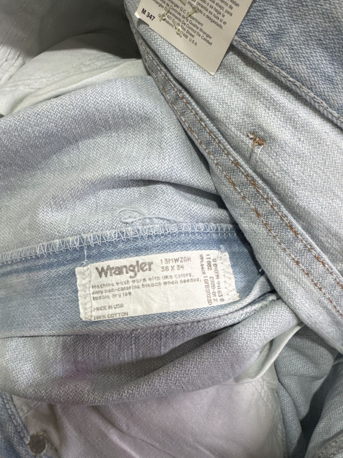 Wrangler Wrangler Pro Rodeo Cowboy Cut 13MWZ Jeans 38x34 NWT Size US 38 / EU 54 - 5 Thumbnail