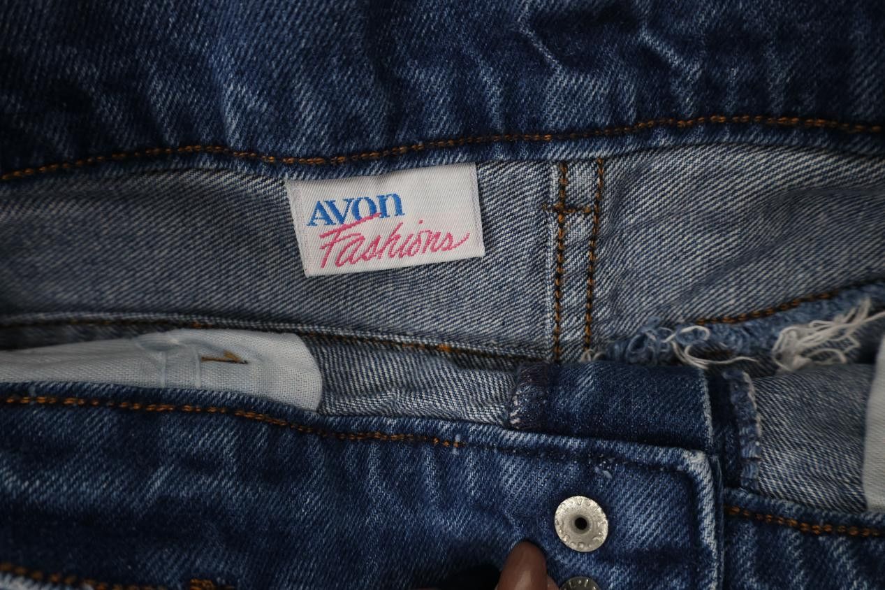 Vintage Vintage 80s 90s Streetwear Relaxed Pleated Denim Jeans Blue Size 26" / US 2 / IT 38 - 8 Thumbnail