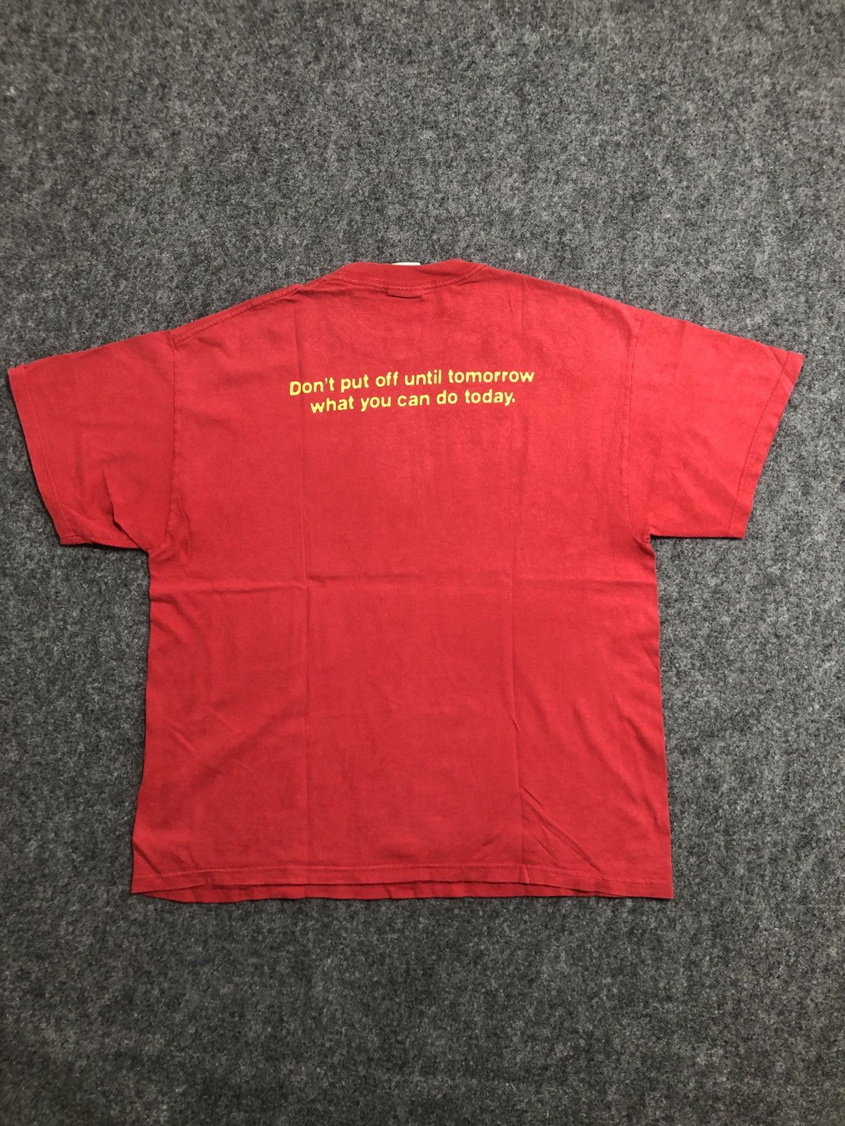 Vintage Vintage Seize The Moment T-Shirt Size US XL / EU 56 / 4 - 3 Thumbnail