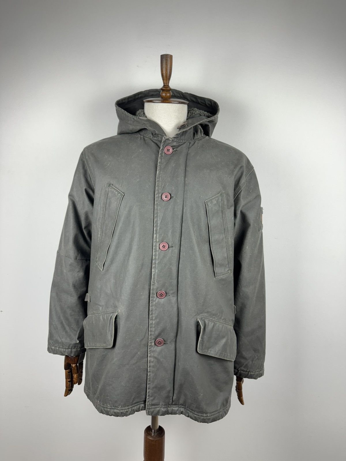 Paul Smith × Vintage Men’s Vintage Paul Smith Waterproof Winter Parka Jacket Size US M / EU 48-50 / 2 - 1 Thumbnail