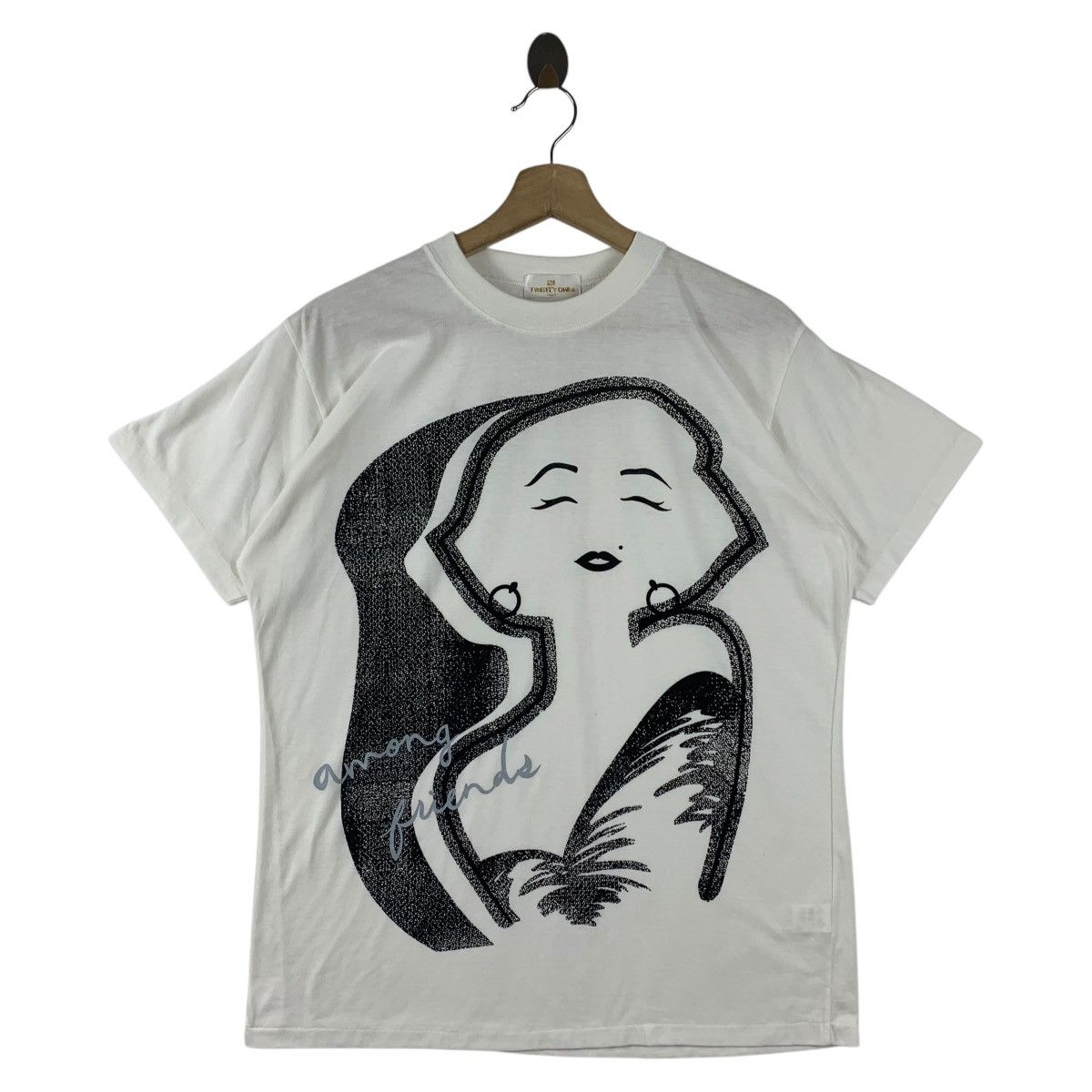Vintage Vintage 21 among friends art tee Size US L / EU 52-54 / 3 - 1 Thumbnail