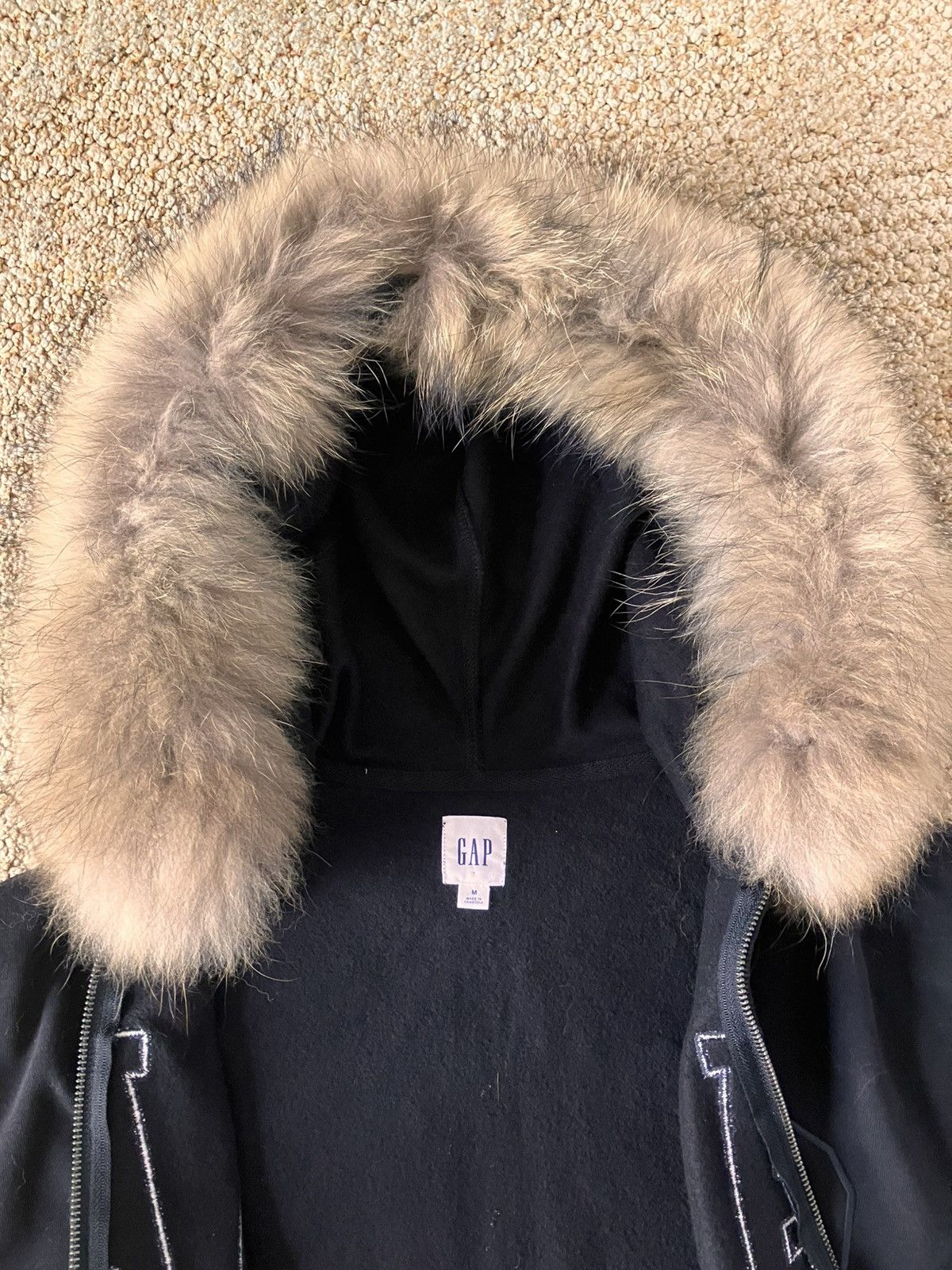 Gap Custom Gap Raccoon Fur Hoodie—Size M Size US M / EU 48-50 / 2 - 6 Thumbnail