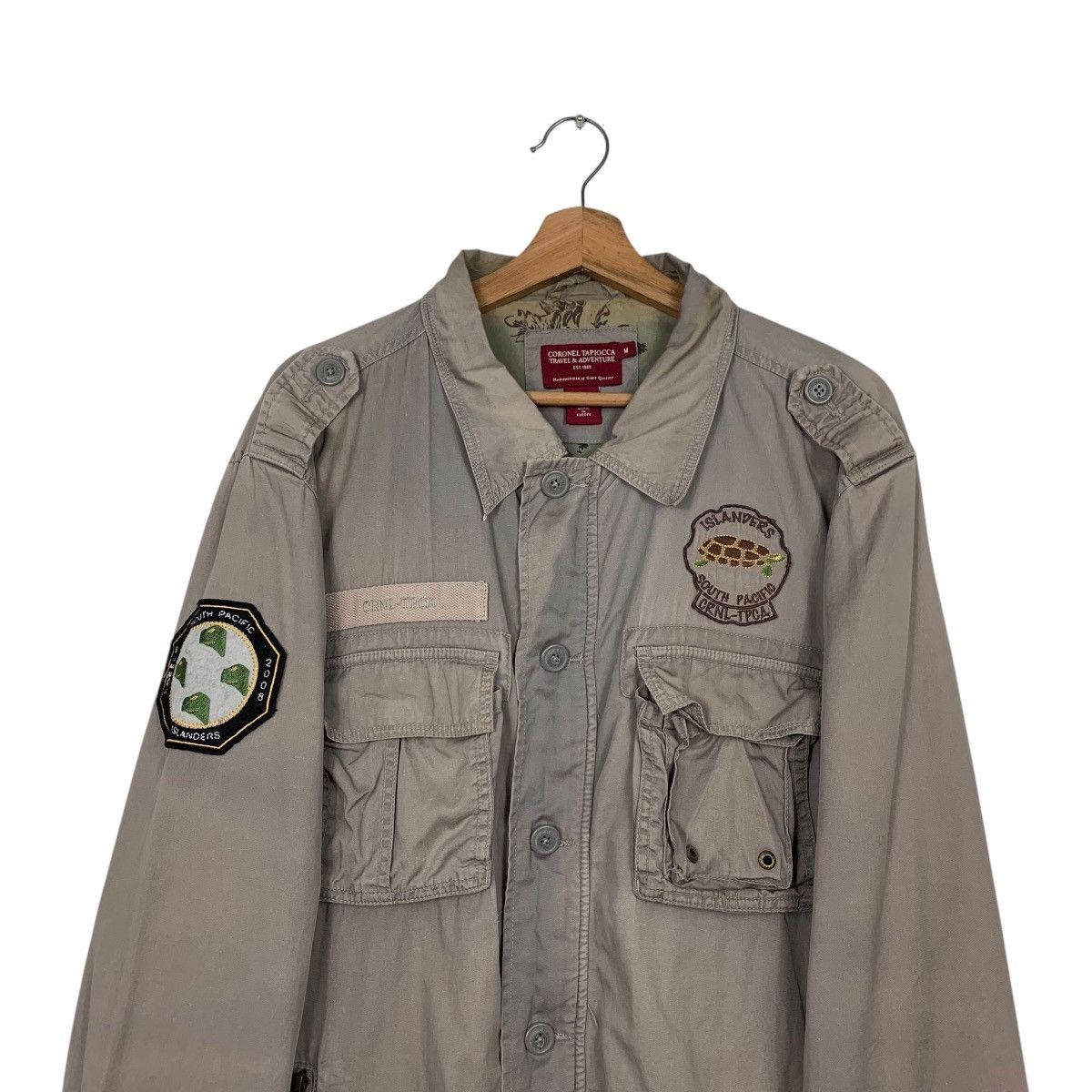 Japanese Brand CORONEL TAPIOCCA Travel & Adventure Jacket #2446-C109 Size US M / EU 48-50 / 2 - 10 Thumbnail