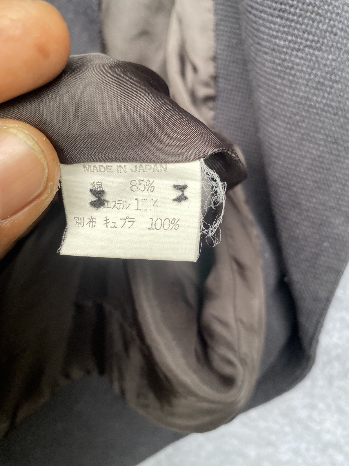Yohji Yamamoto Yohji Yamamoto "The Ginza Story" Shawl Collar Knit Blazer Size S / US 4 / IT 40 - 7 Thumbnail