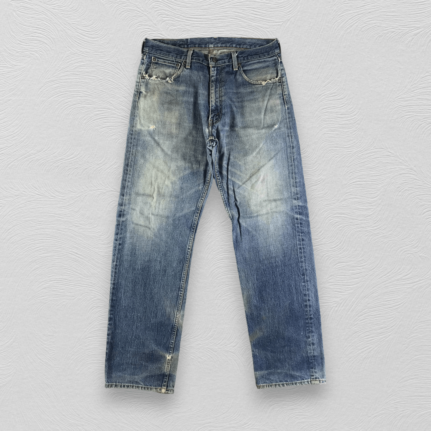 Distress Vintage Levis 503 Jeans Rusty Denim KJ2245