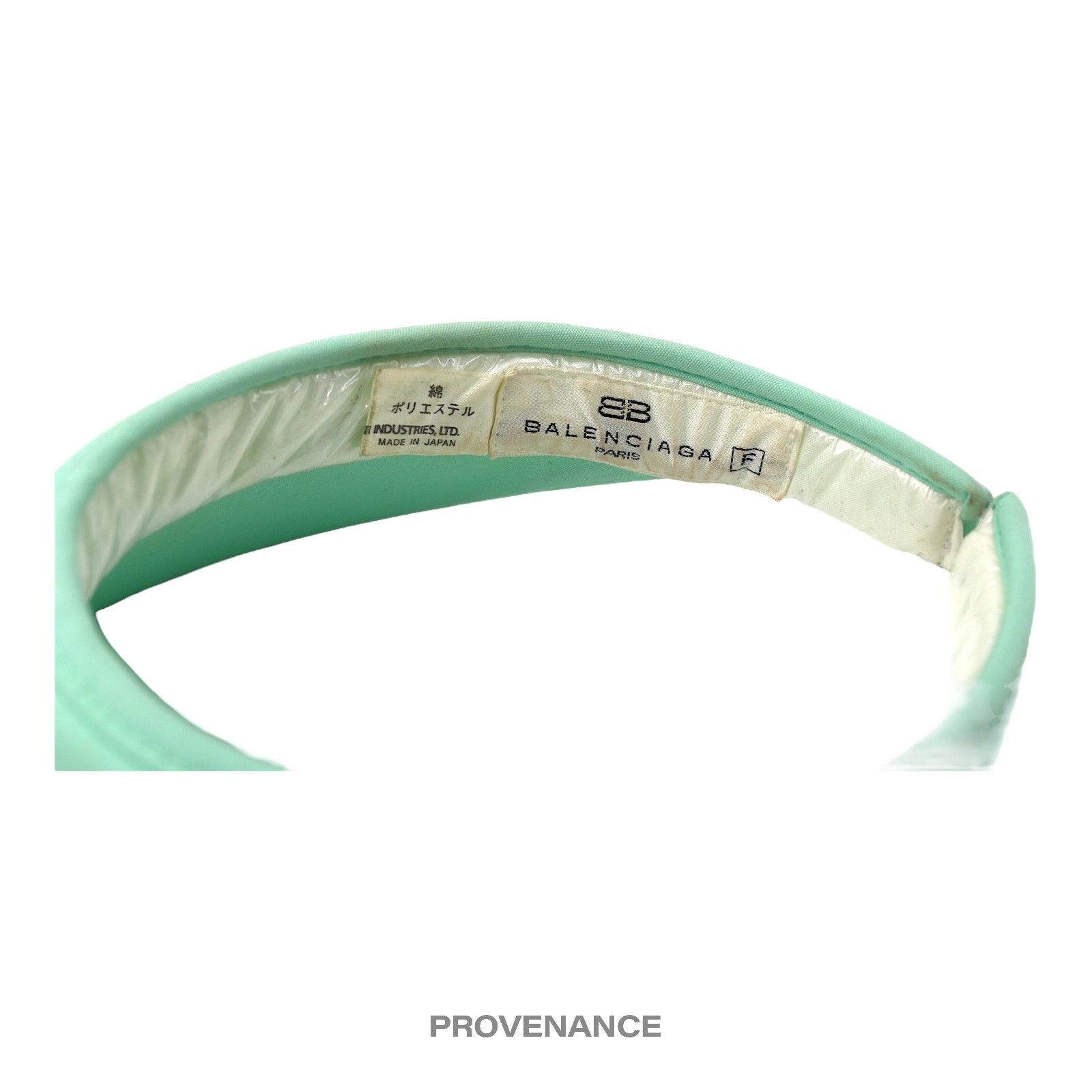 Balenciaga 🔴 Balenciaga Golf Club Visor - Turquoise Size ONE SIZE - 6 Thumbnail