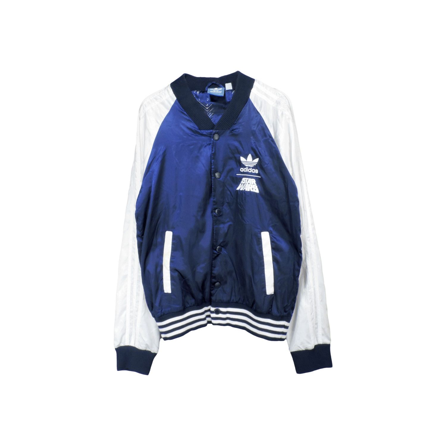 Adidas × Star Wars ADIDAS ORIGINALS X STAR WARS TRACK TOP VARSITY JACKET Size US S / EU 44-46 / 1 - 2 Thumbnail