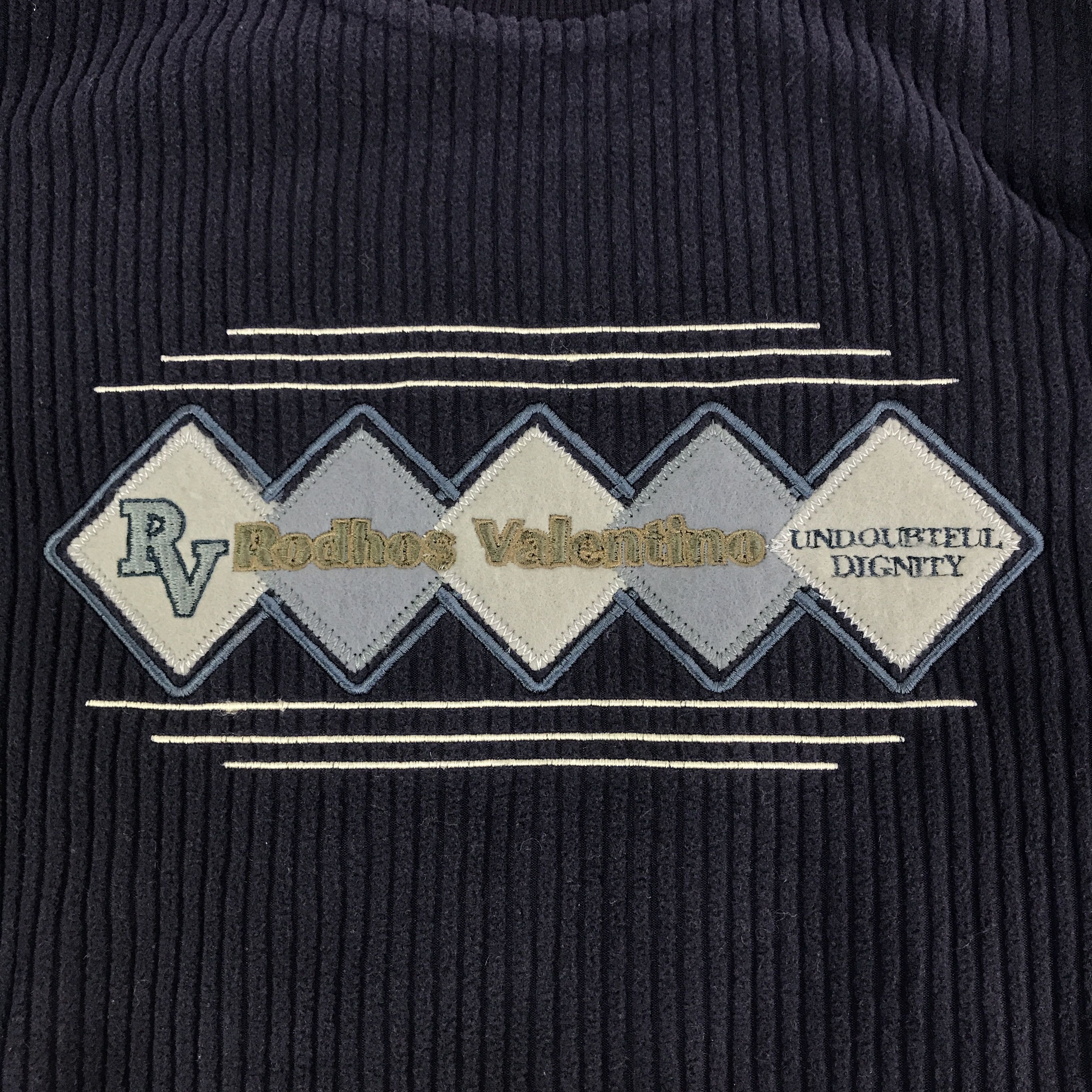 Japanese Brand Vintage Rodhos Valenrino Sweatshirt K114B22 Size US M / EU 48-50 / 2 - 9 Thumbnail