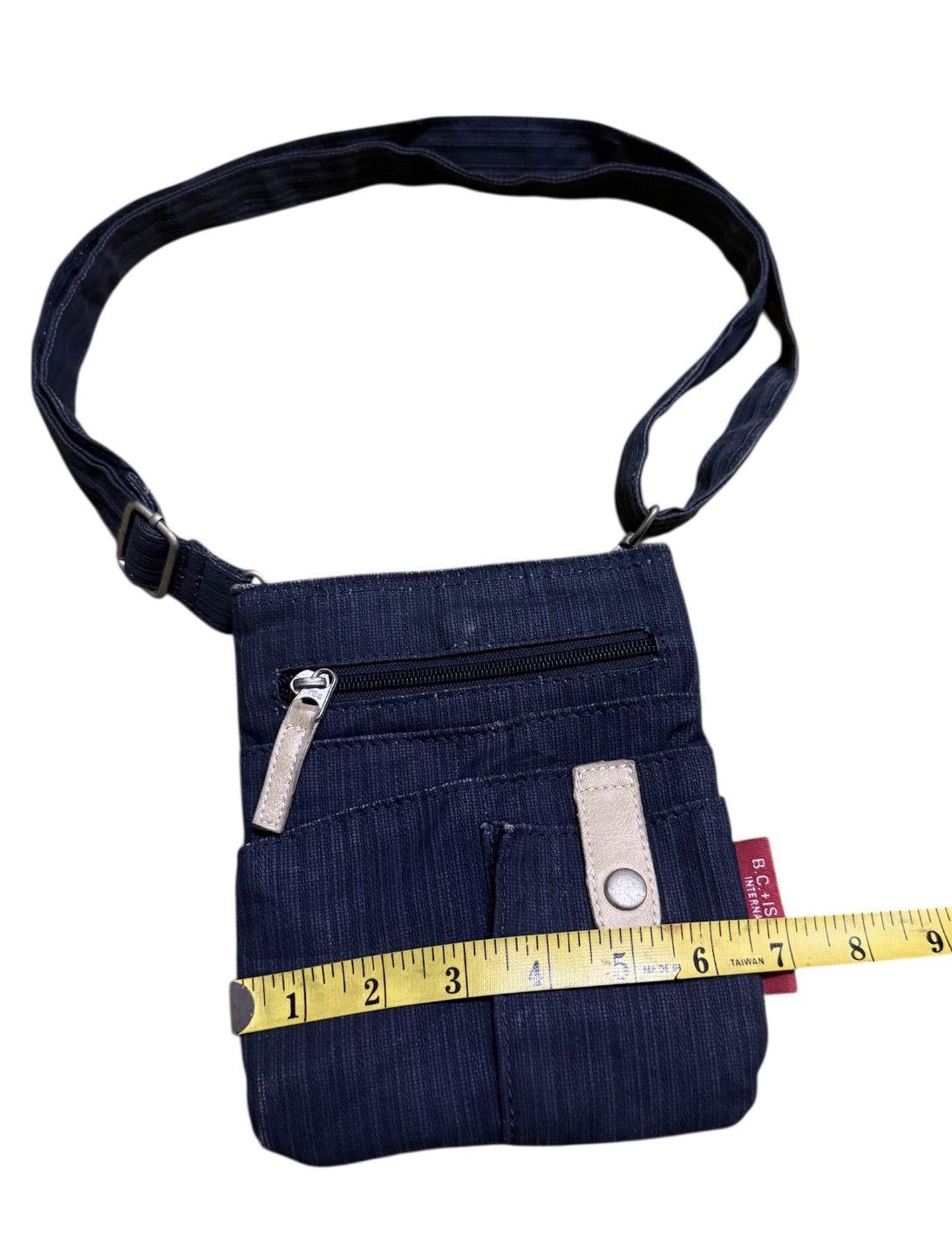 Japanese Brand B.C.+ISHUTAL Crossbody Bag Denim Size ONE SIZE - 7 Thumbnail