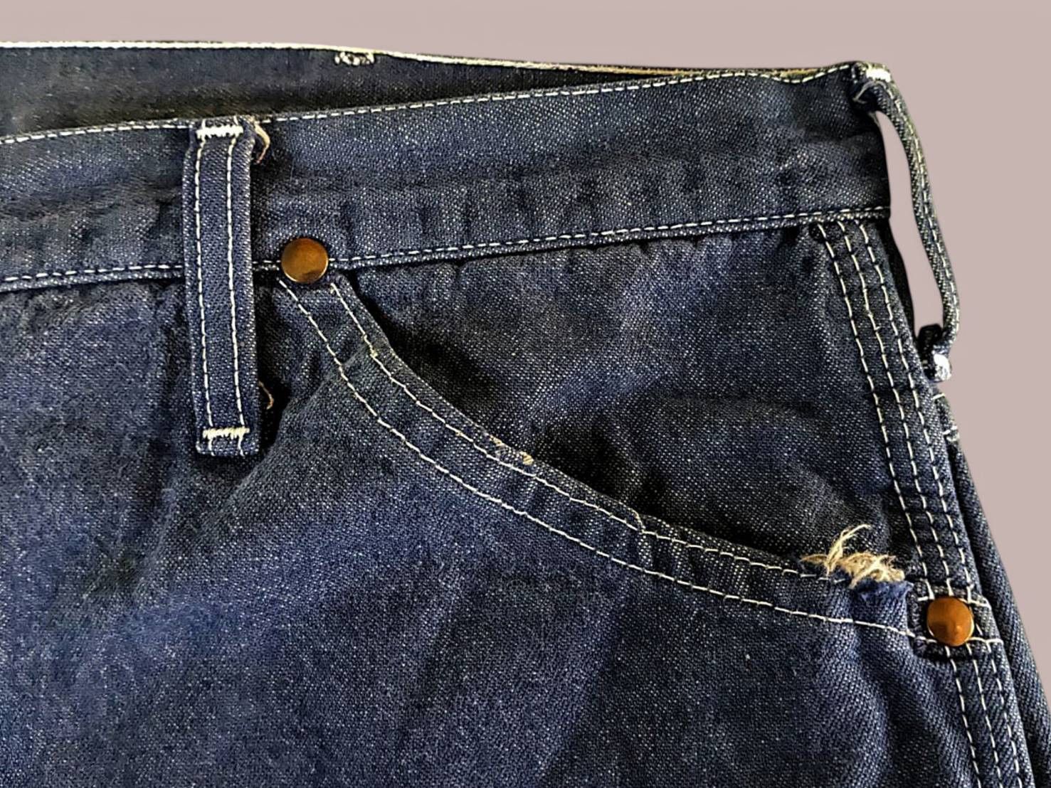 Wrangler Vintage - Big Ben by Wrangler - Denim Dungaree Blanket Lined Size US 42 / EU 58 - 4 Thumbnail