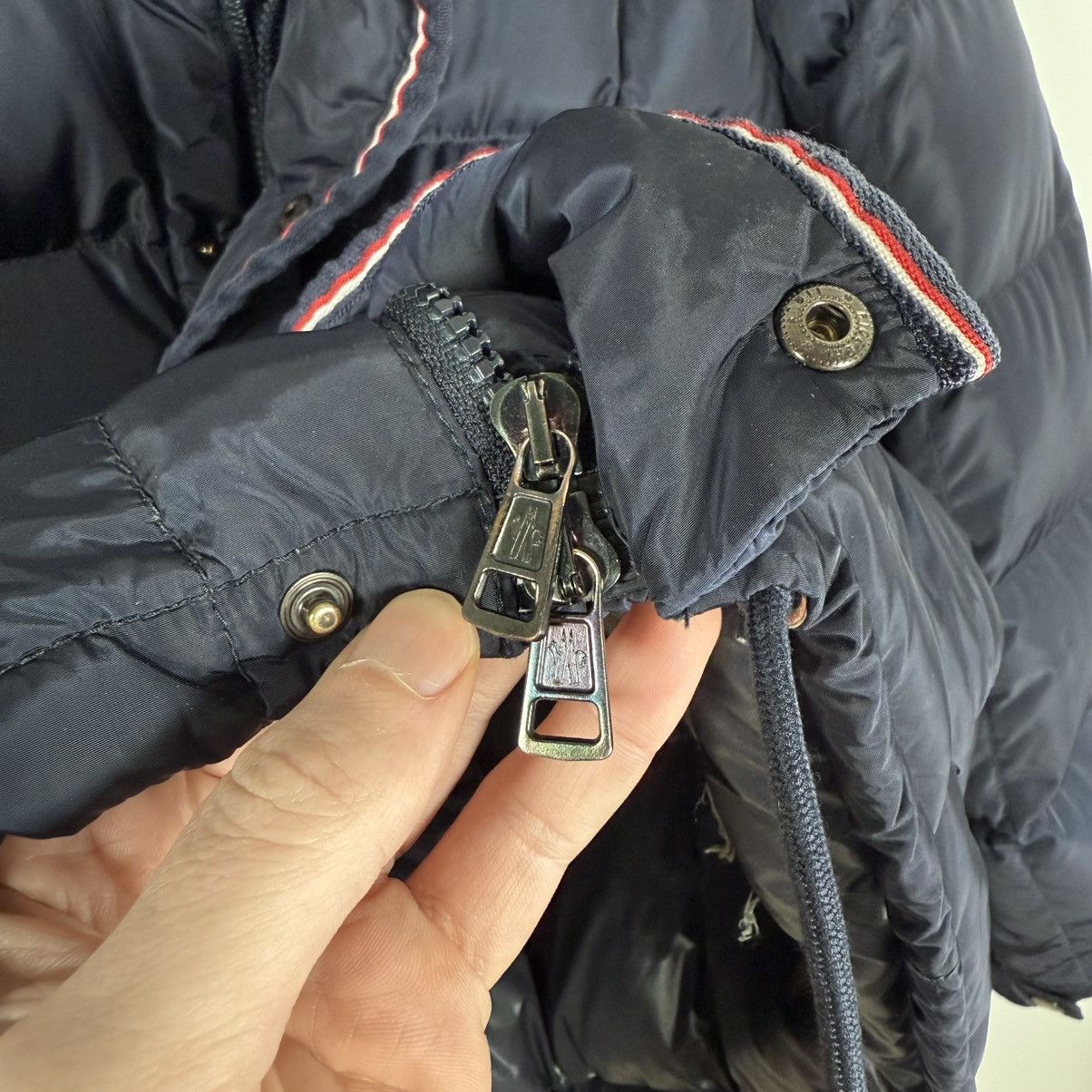 Moncler Moncler Vernet Men’s Down Puffer Jacket Size 3 (M/L) Blue Size US M / EU 48-50 / 2 - 5 Thumbnail