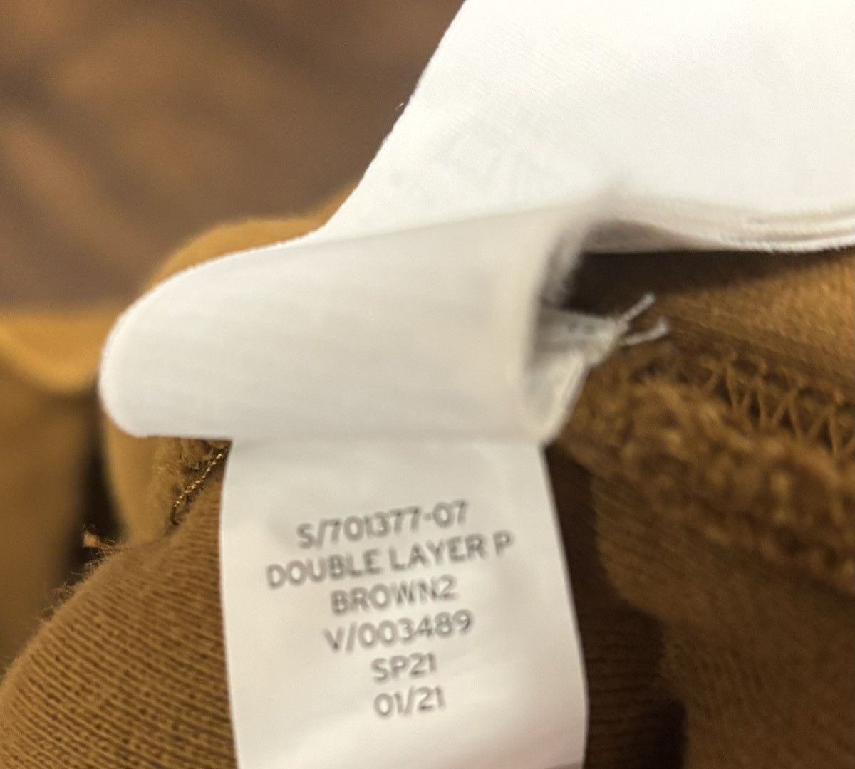 Gap Yeezy Gap Perfect Hoodie Light Brown Size US M / EU 48-50 / 2 - 4 Thumbnail