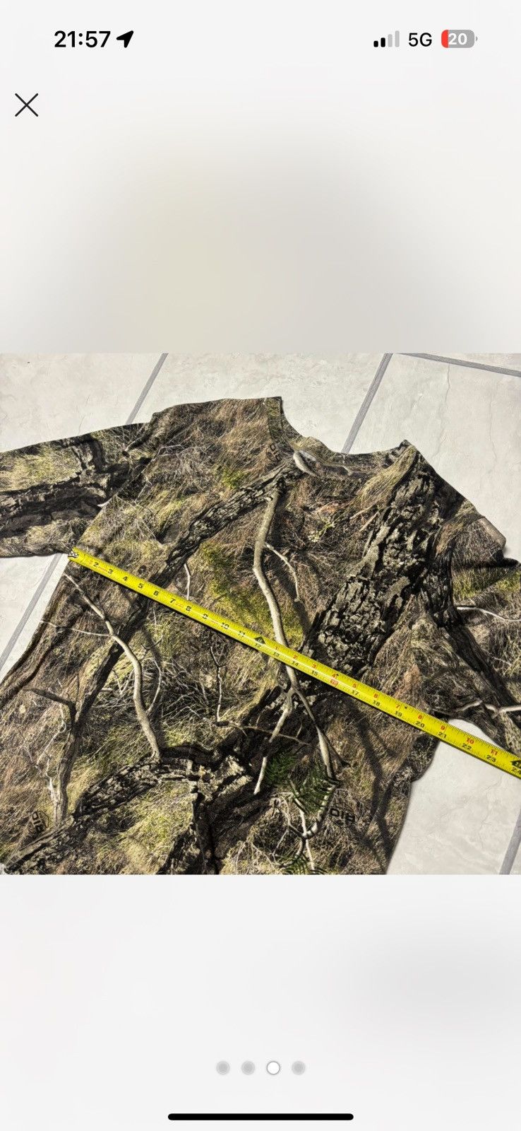 Mossy Oaks Mens Mossy Oak L camo long sleeve Size US L / EU 52-54 / 3 - 3 Thumbnail