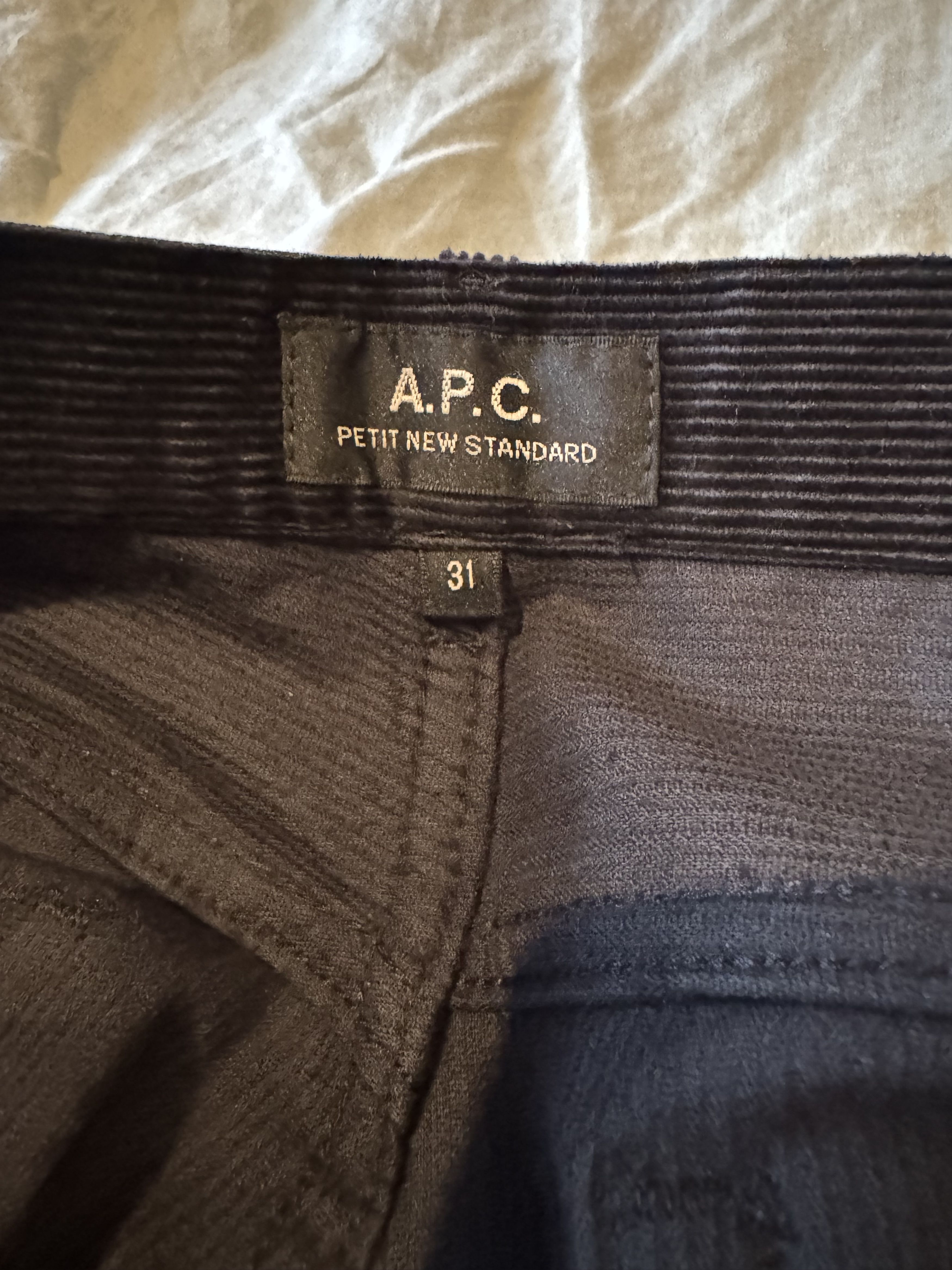 A.P.C. Petite New Standard Corduroy Size US 31 - 3 Thumbnail