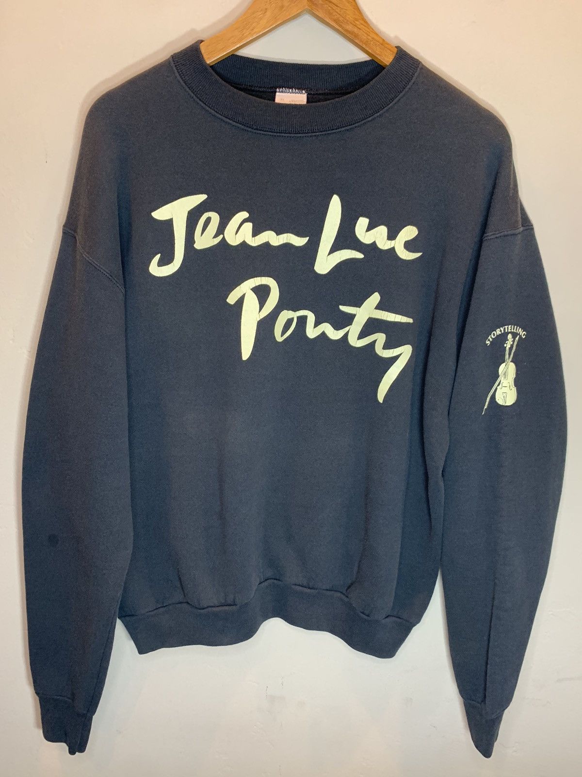 Band Tees *RARE* Vintage 80’s Jean-Luc Ponty Storytelling Sweatshirt Size US XL / EU 56 / 4 - 1 Thumbnail