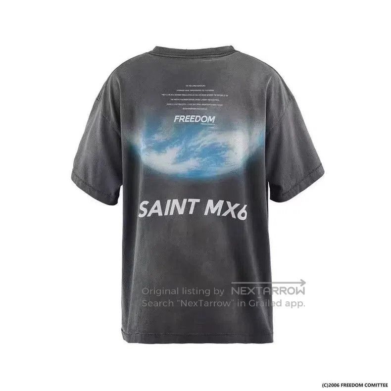 Saint Michael Saint Michael Vintage distressed vandal T-shirt Size US M / EU 48-50 / 2 - 4 Thumbnail