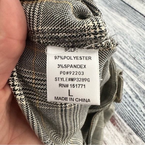 Other NWT Gilli Gray Plaid Mini Skort Size 36" / US 14 / IT 50 - 7 Thumbnail