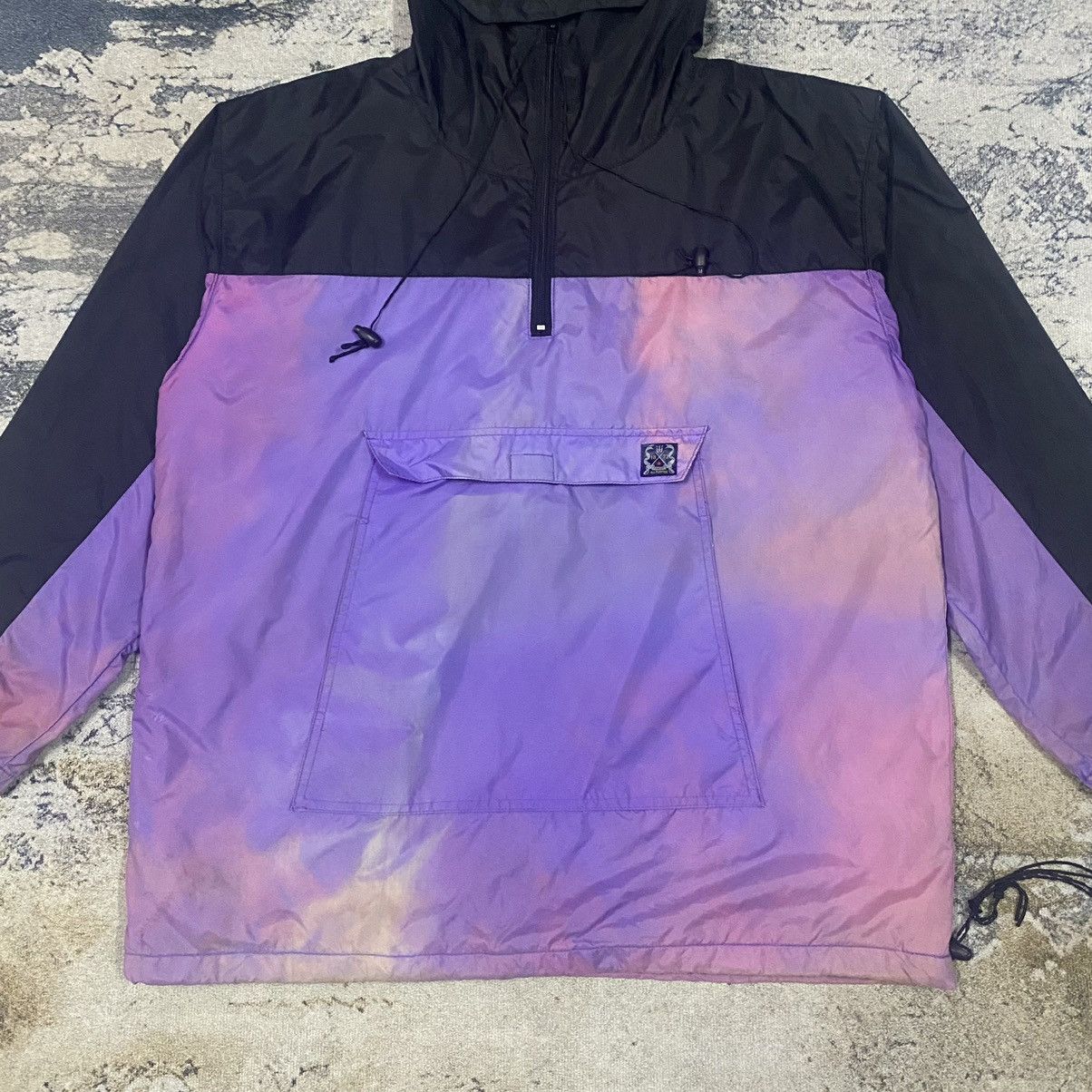 Japanese Brand × Purple × Vintage Vintage Japanese Purple Rainbow Hoodies Anorox Light Jacket Size US XL / EU 56 / 4 - 4 Thumbnail