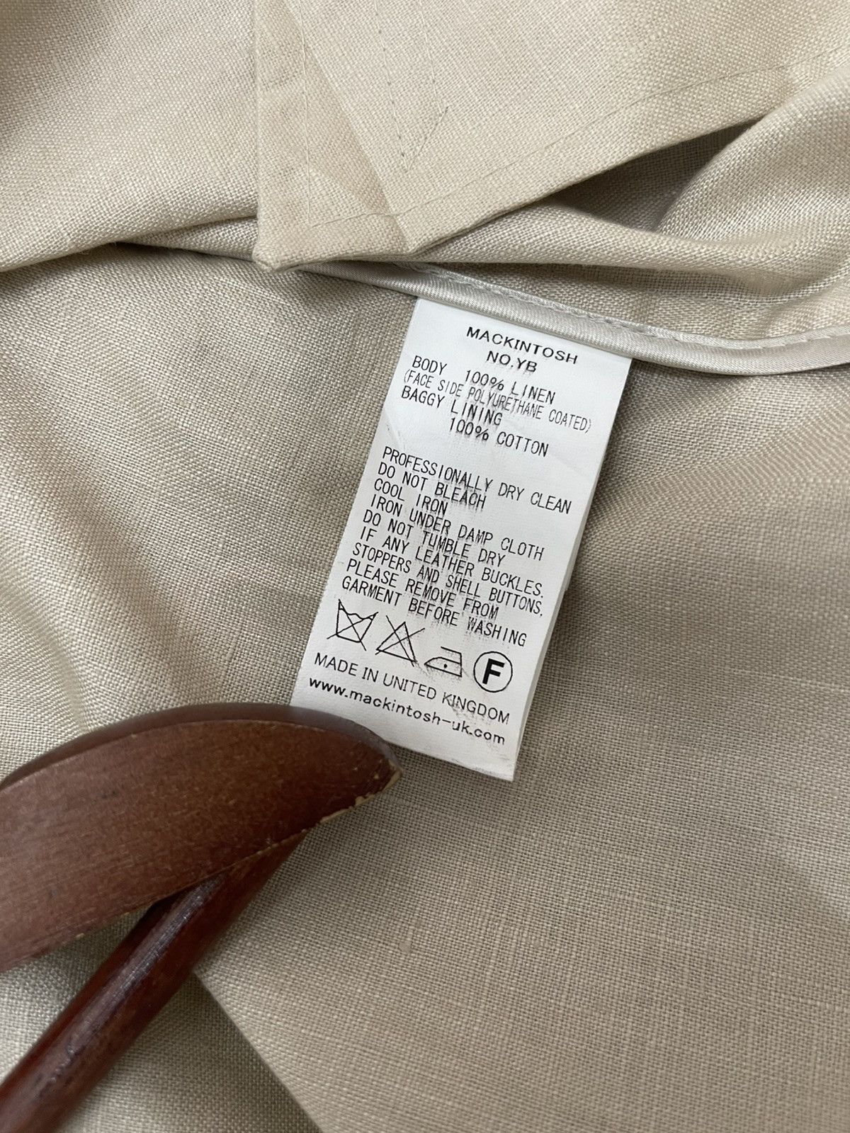 Mackintosh Mackintosh Baggy Linen Coat Jacket Size US S / EU 44-46 / 1 - 14 Thumbnail
