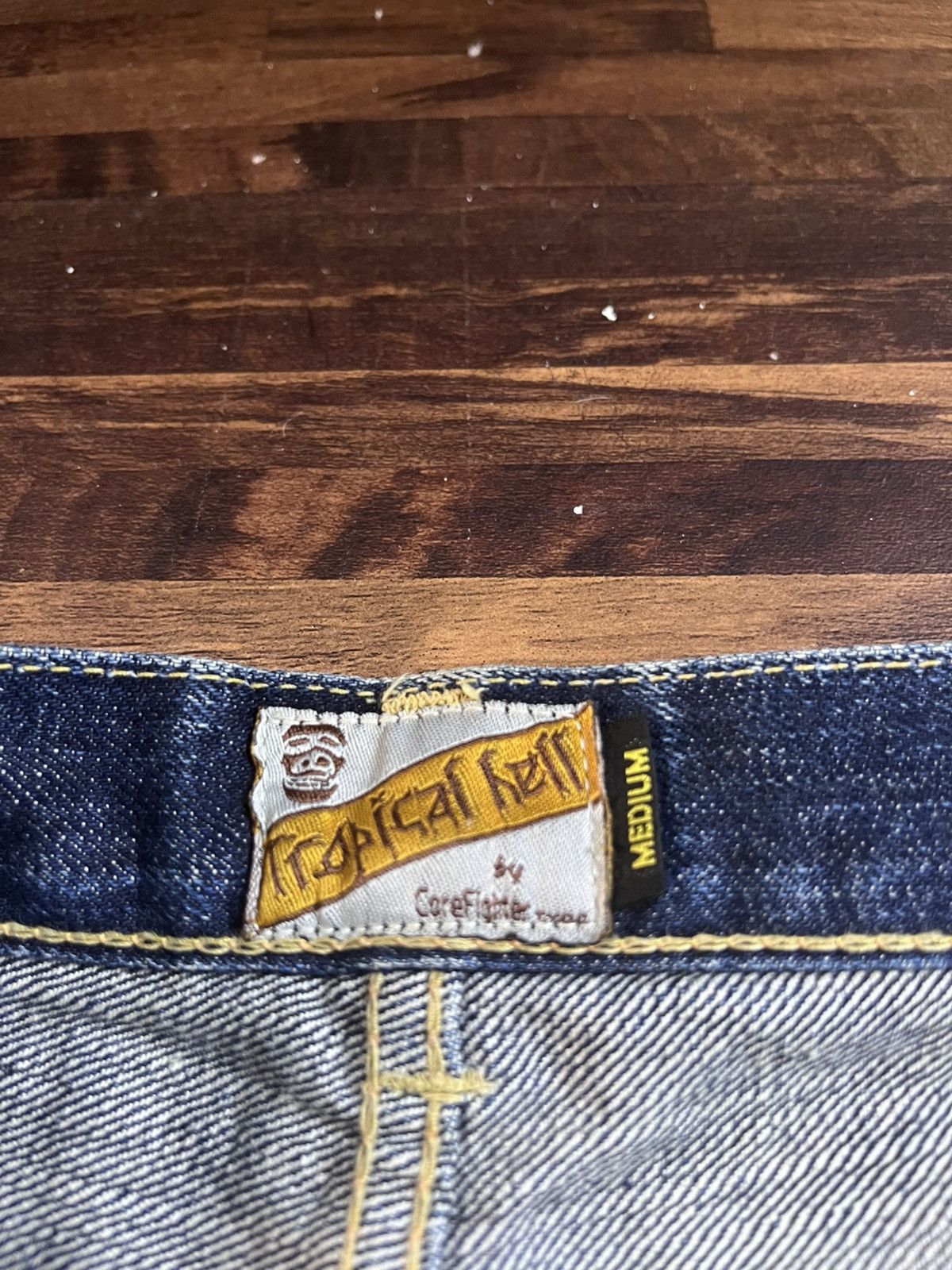 Other Corefighter Tropical Hell Raw Selvedge Denim Jeans Size US 34 / EU 50 - 4 Thumbnail