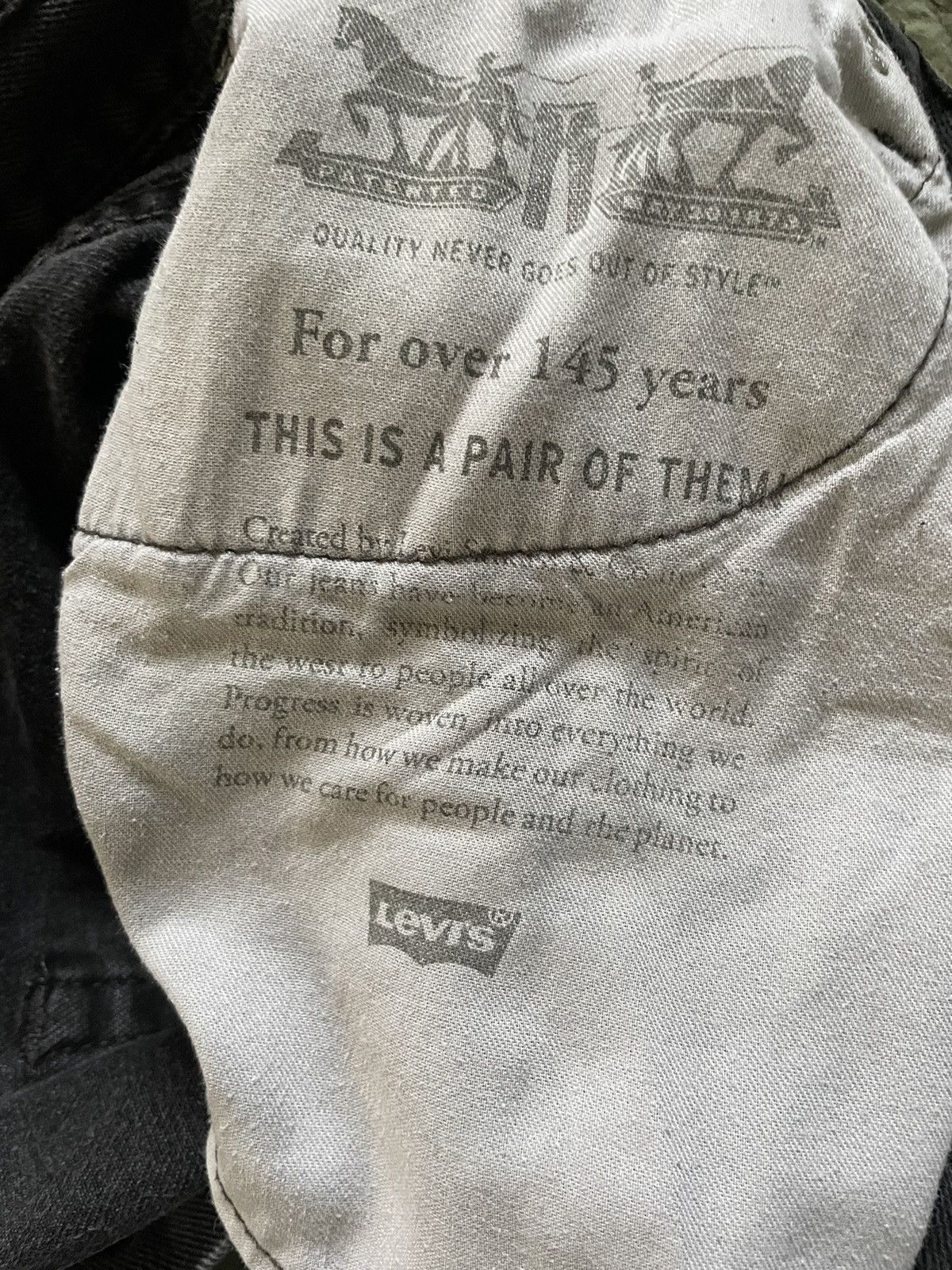 Levi's × Vintage Black Vintage Levi’s Size US 42 / EU 58 - 6 Thumbnail