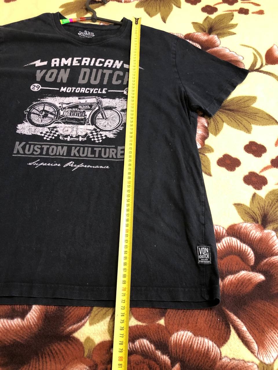 Von Dutch Von Dutch Vintage Style Wash Big Iconic Graphic T-Shirt Size US XL / EU 56 / 4 - 5 Thumbnail