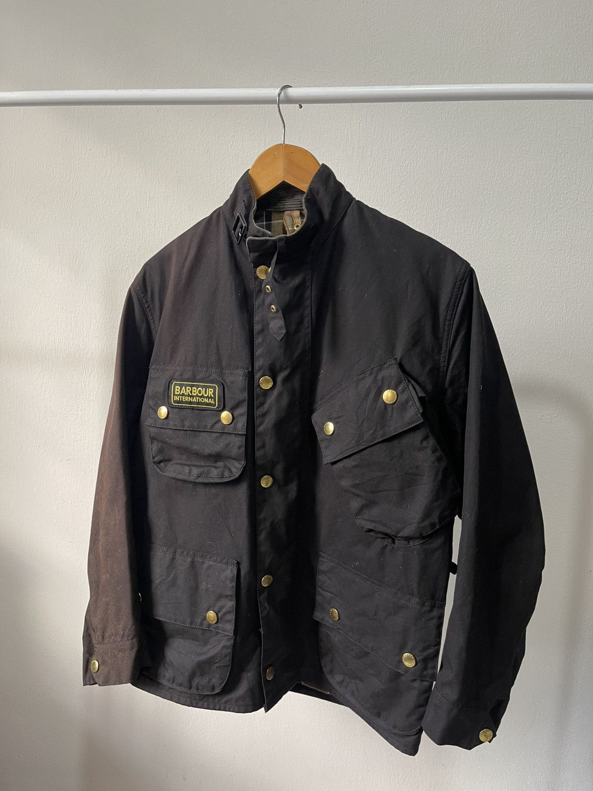 Barbour Barbour International Wax Multipocket Jacket Size US M / EU 48-50 / 2 - 1 Thumbnail