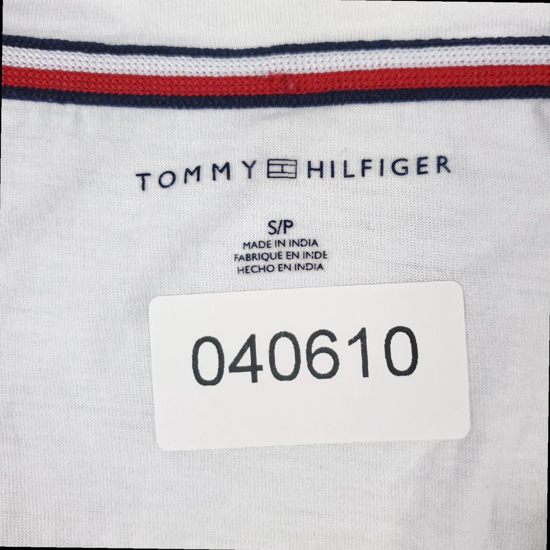 Tommy Hilfiger Tommy Hilfiger Floral T Shirt Womens Small White Blue Short Sleeve Crew Neck Size S / US 4 / IT 40 - 8 Thumbnail