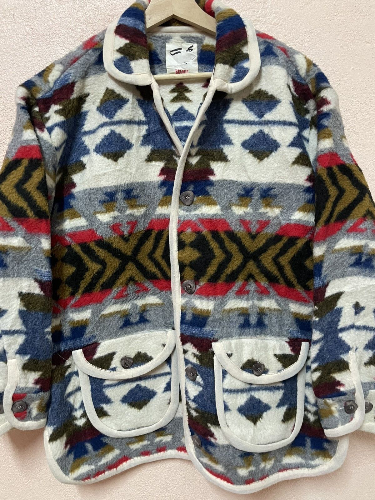 Japanese Brand Japanese Designer Poncho East West Native Navajo Poncho XL Size US XL / EU 56 / 4 - 5 Thumbnail